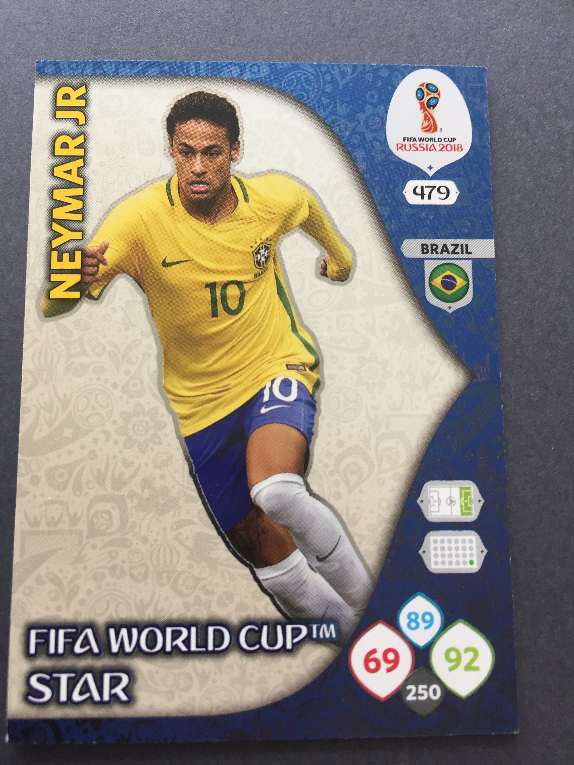 479. NEYMAR JR - BRAZIL - WORLD CUP STAR