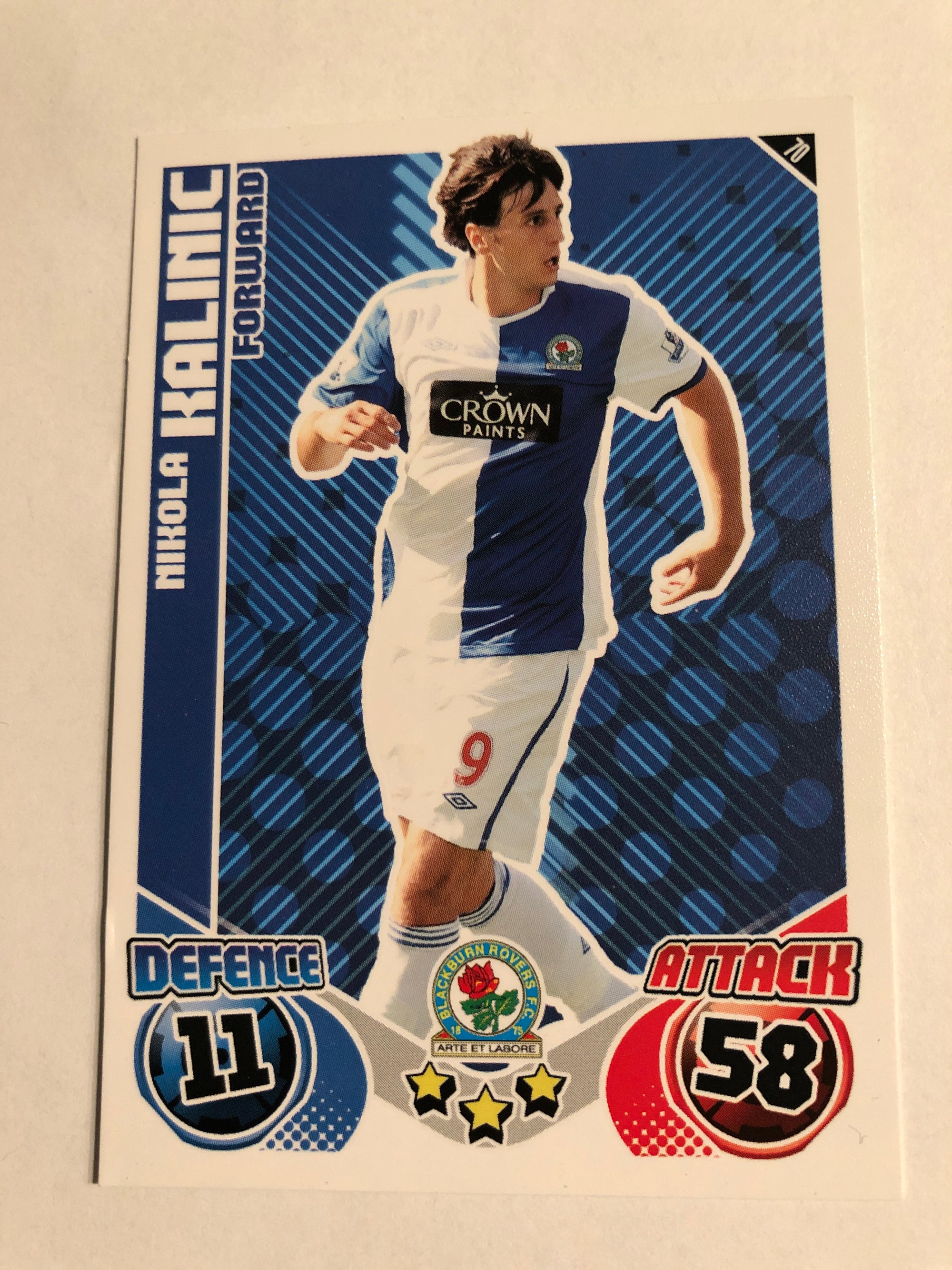 070. NIKOLA KALINIC - BLACKBURN ROVERS