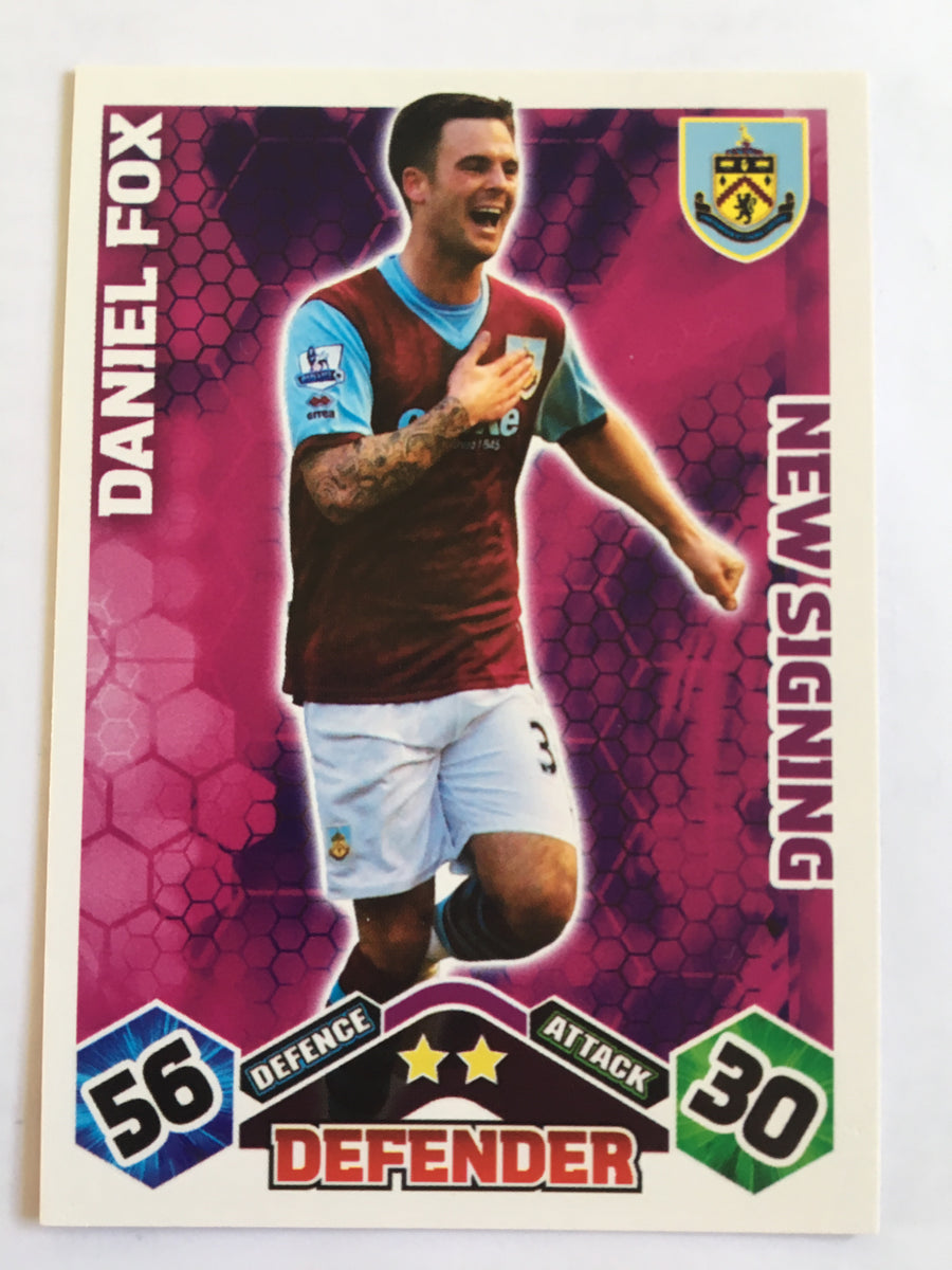 NS040. DANIEL FOX - BURNLEY - NEW SIGNING