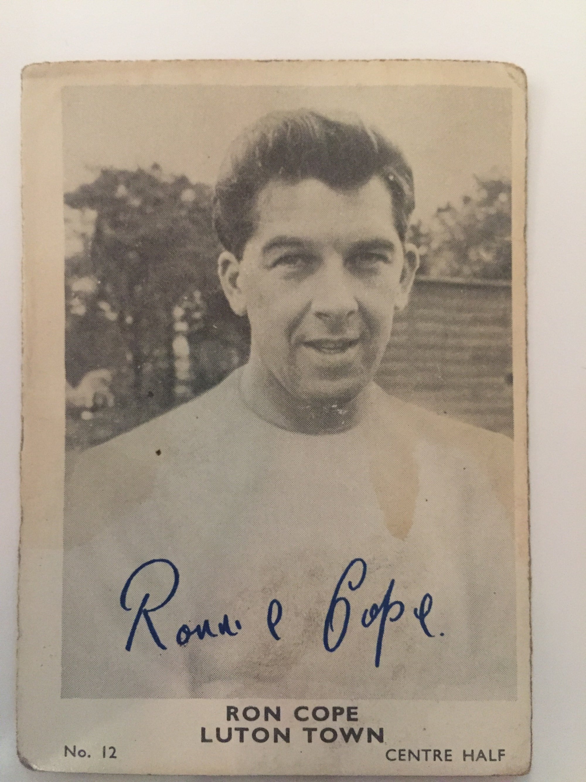 012. RON COPE - LUTON TOWN