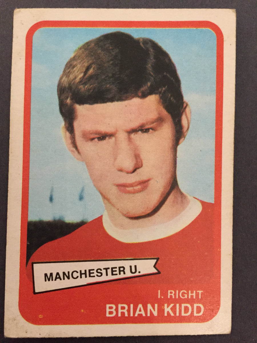 086. BRIAN KIDD - MANCHESTER UNITED