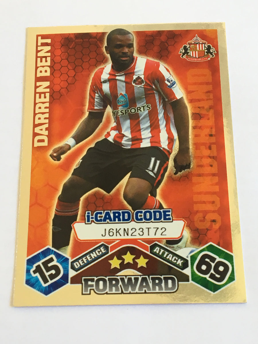 IC121. DARREN BENT - SUNDERLAND - iCARD