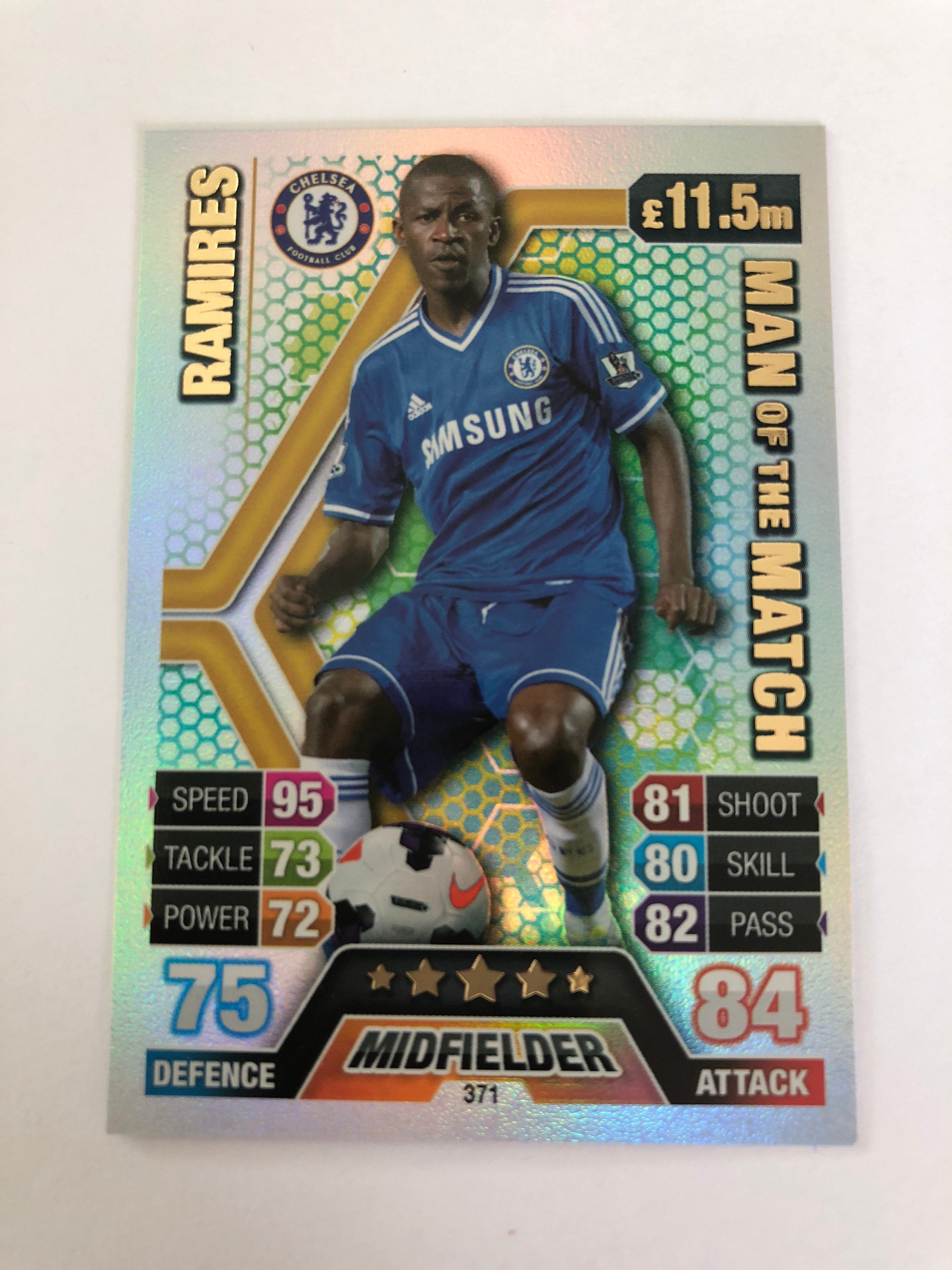 371. RAMIRES - CHELSEA - MAN OF THE MATCH