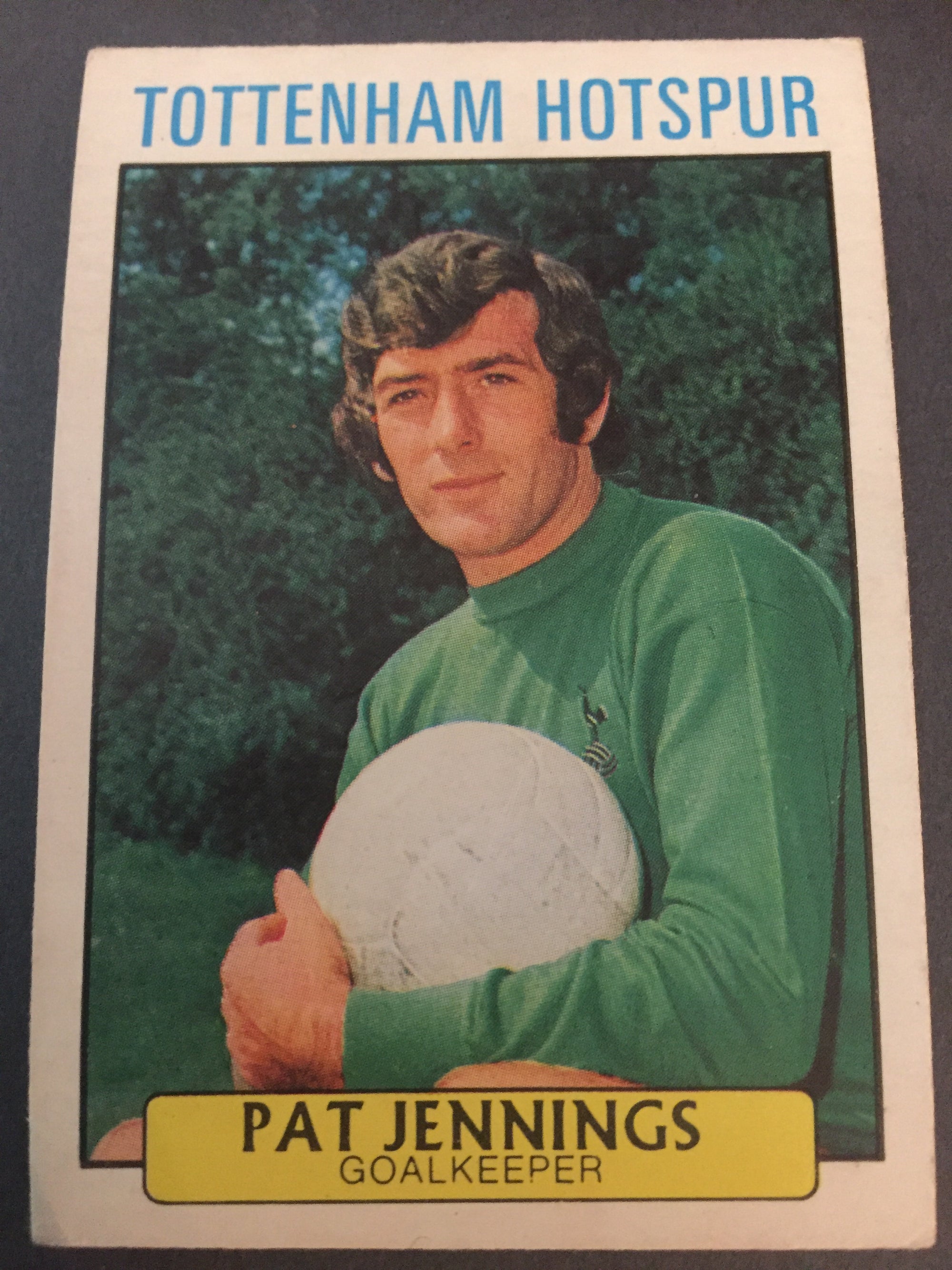 157. PAT JENNINGS - TOTTENHAM HOTSPUR
