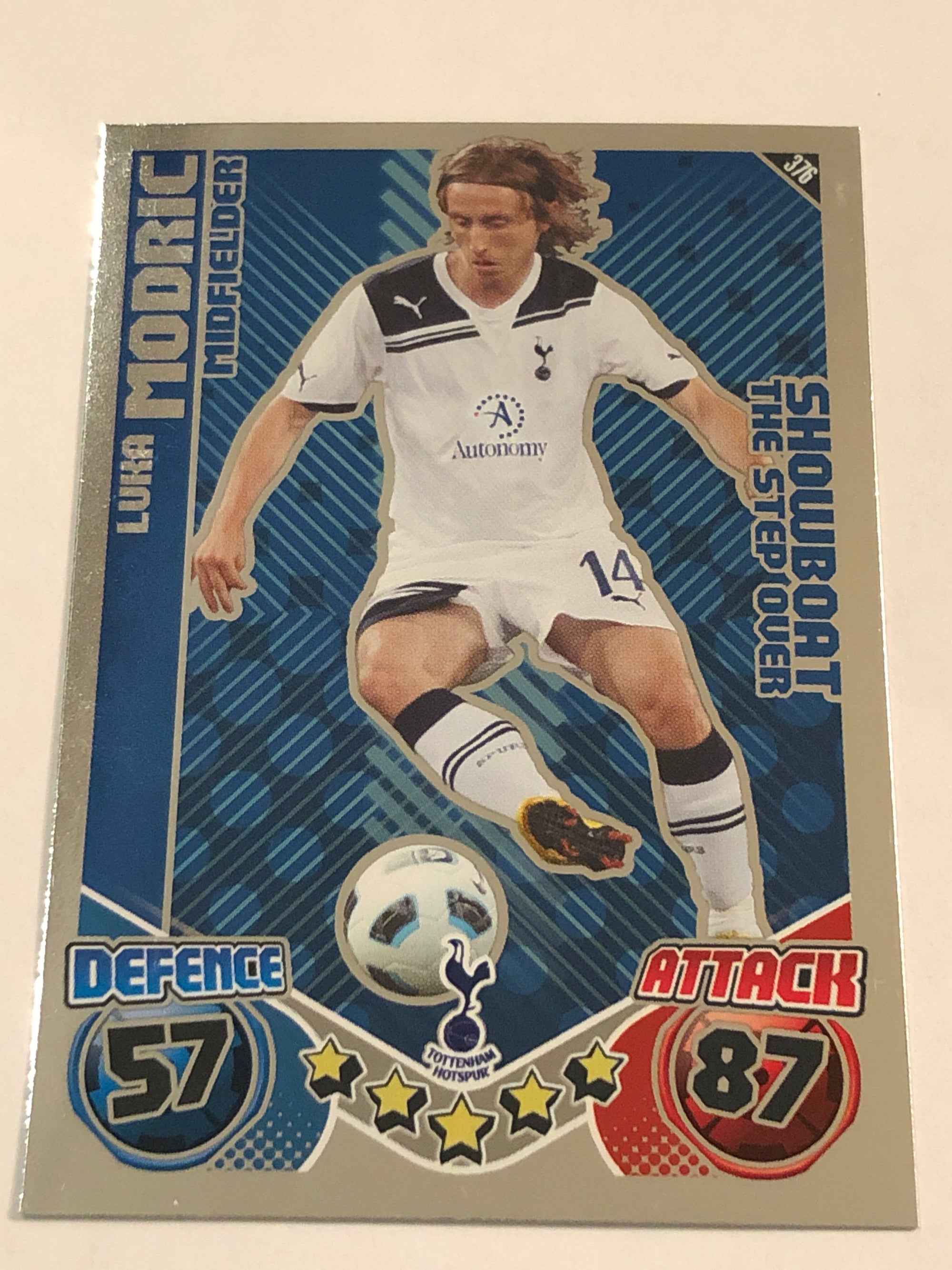 376. LUKA MODRIC - TOTTENHAM - SHOWBOAT