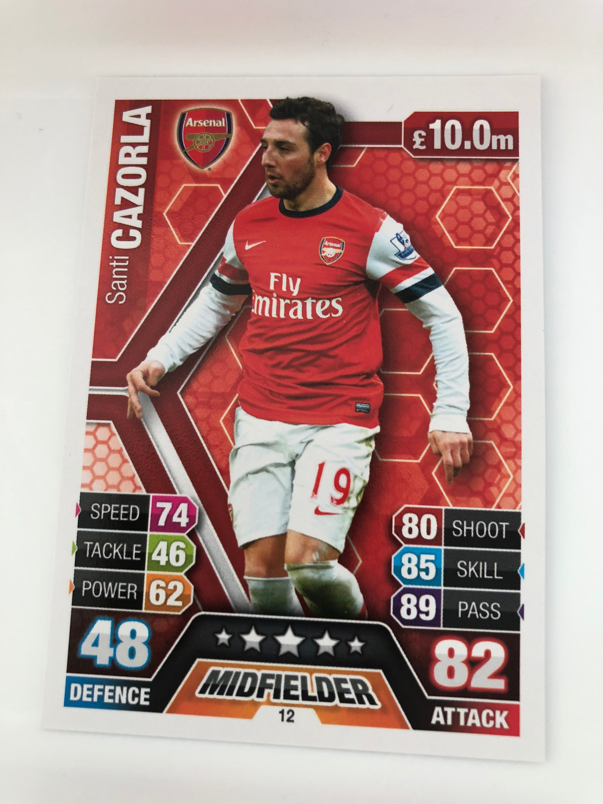 012. SANTI CAZORLA - ARSENAL