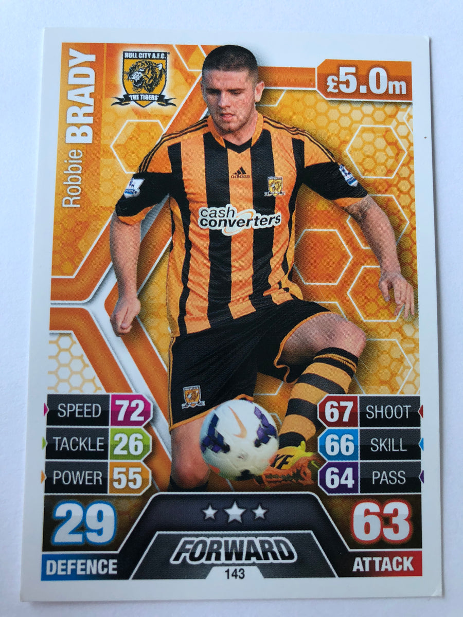 143. ROBBIE BRADY - HULL CITY