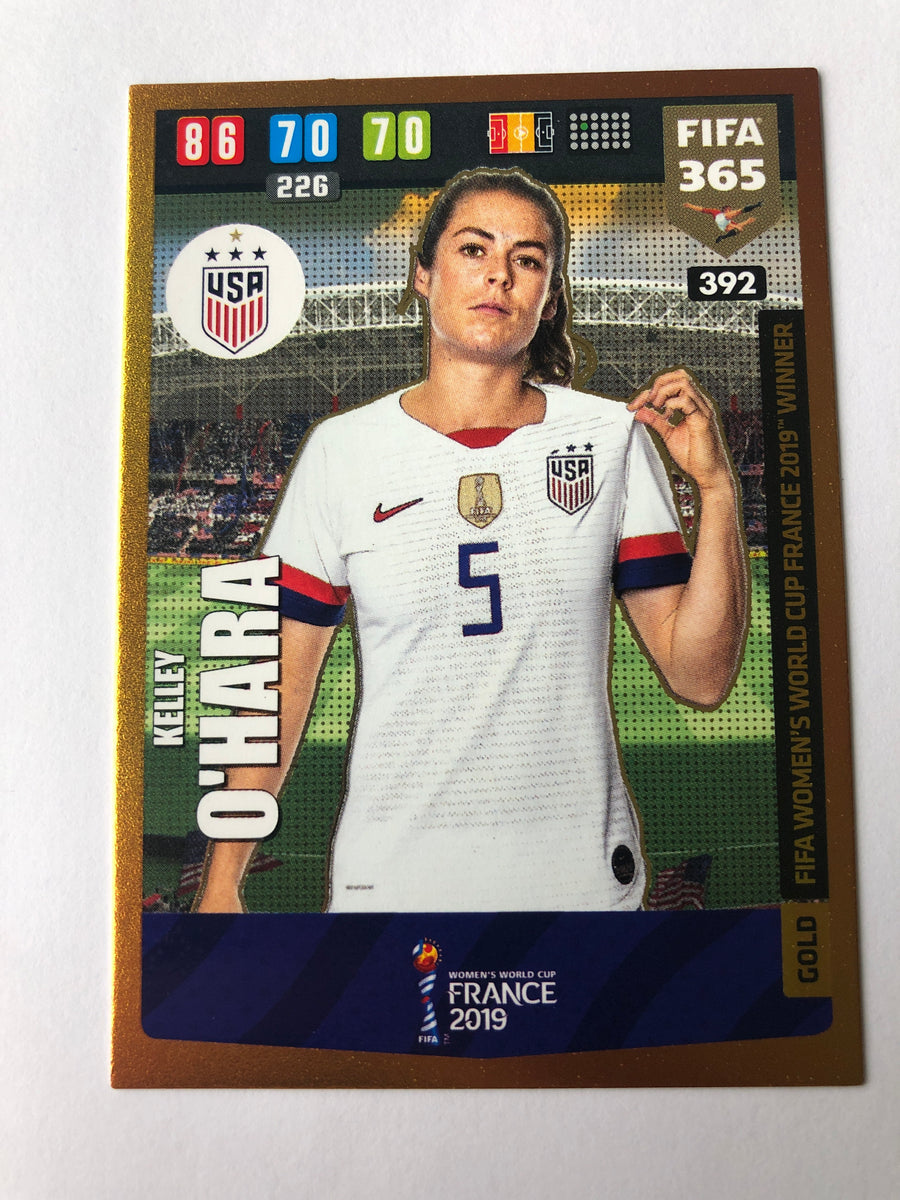 392. KELLEY O’HARA - USA - GOLD FIFA WOMENS WORLD CUP FRANCE 2019 WINNER