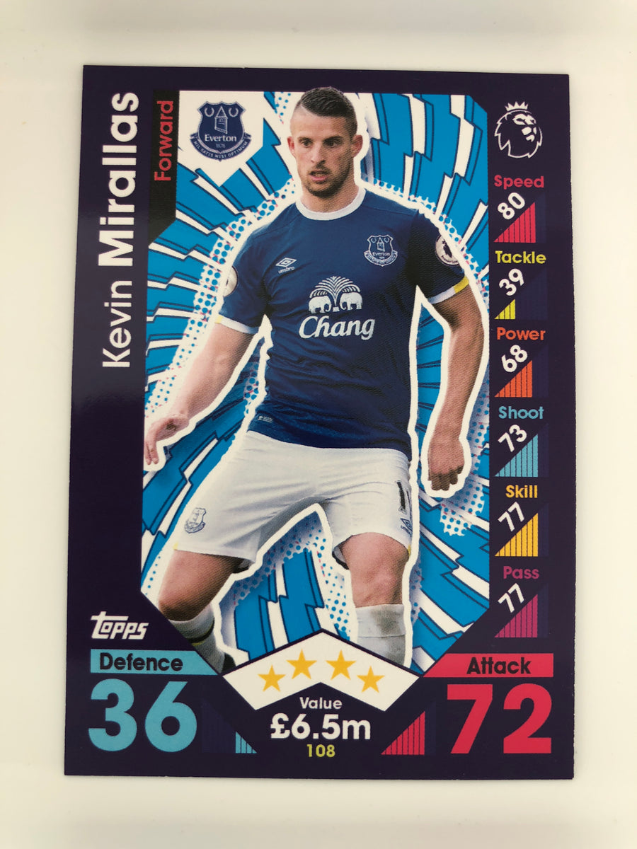 108. KEVIN MIRALLAS - EVERTON
