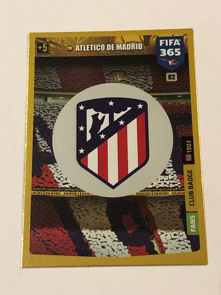 082. ATLETICO DE MADRID - FANS CLUB BADGE