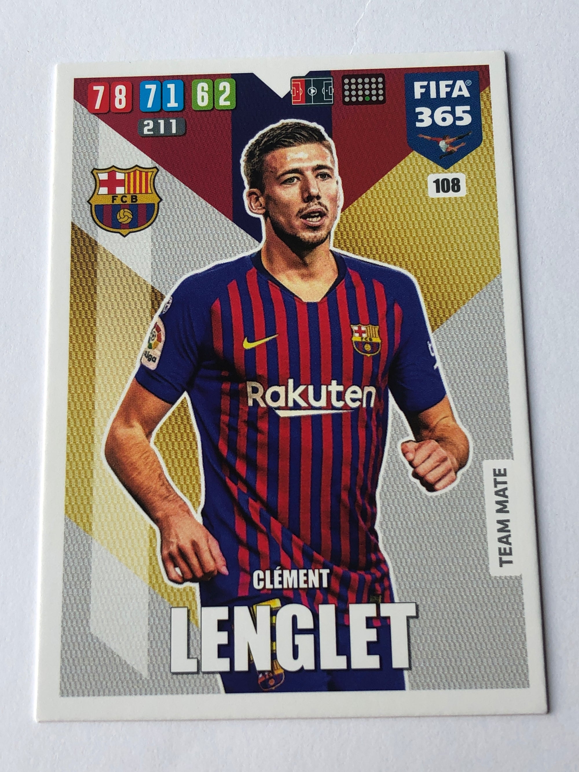 108. CLÉMENT LENGLET - BARCELONA - TEAM MATE