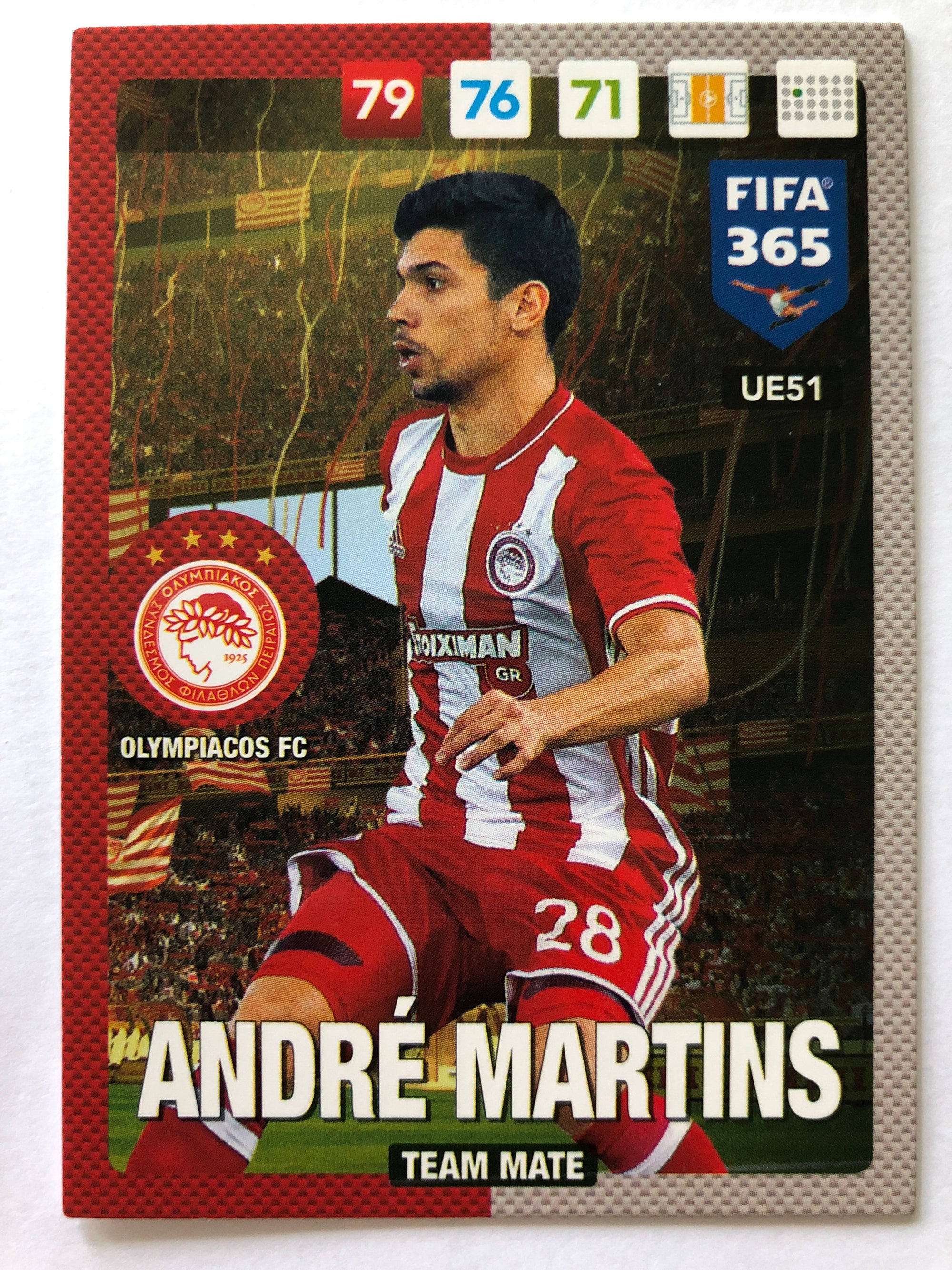 UE051 - ANDRÉ MARTINS - OLYMPIACOS FC - TEAM MATE