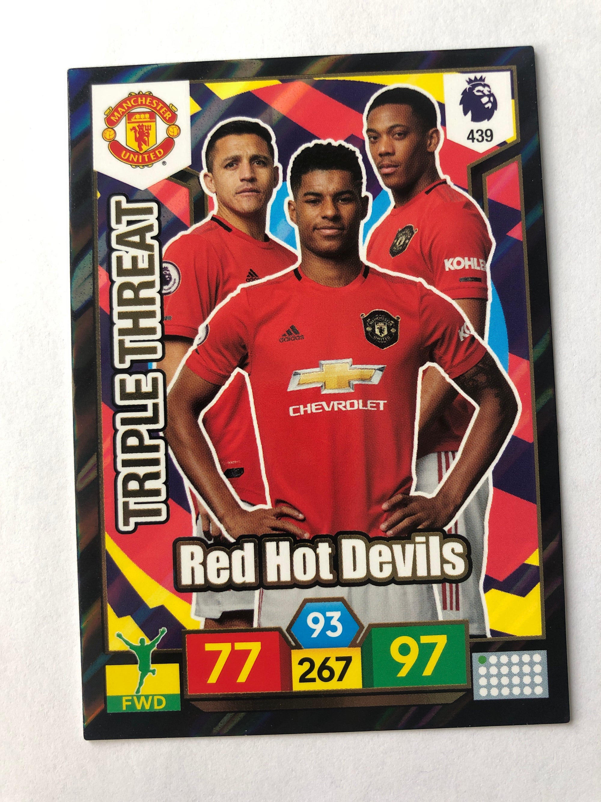 439. TRIPLE THREAT - MANCHESTER UNITED - RED HOT DEVILS