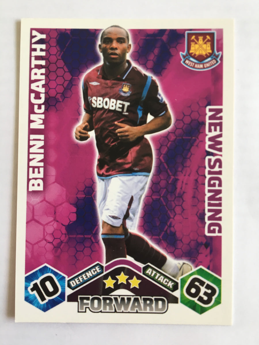 NS137. BENNI MCCARTHY - WEST HAM UNITED - NEW SIGNING