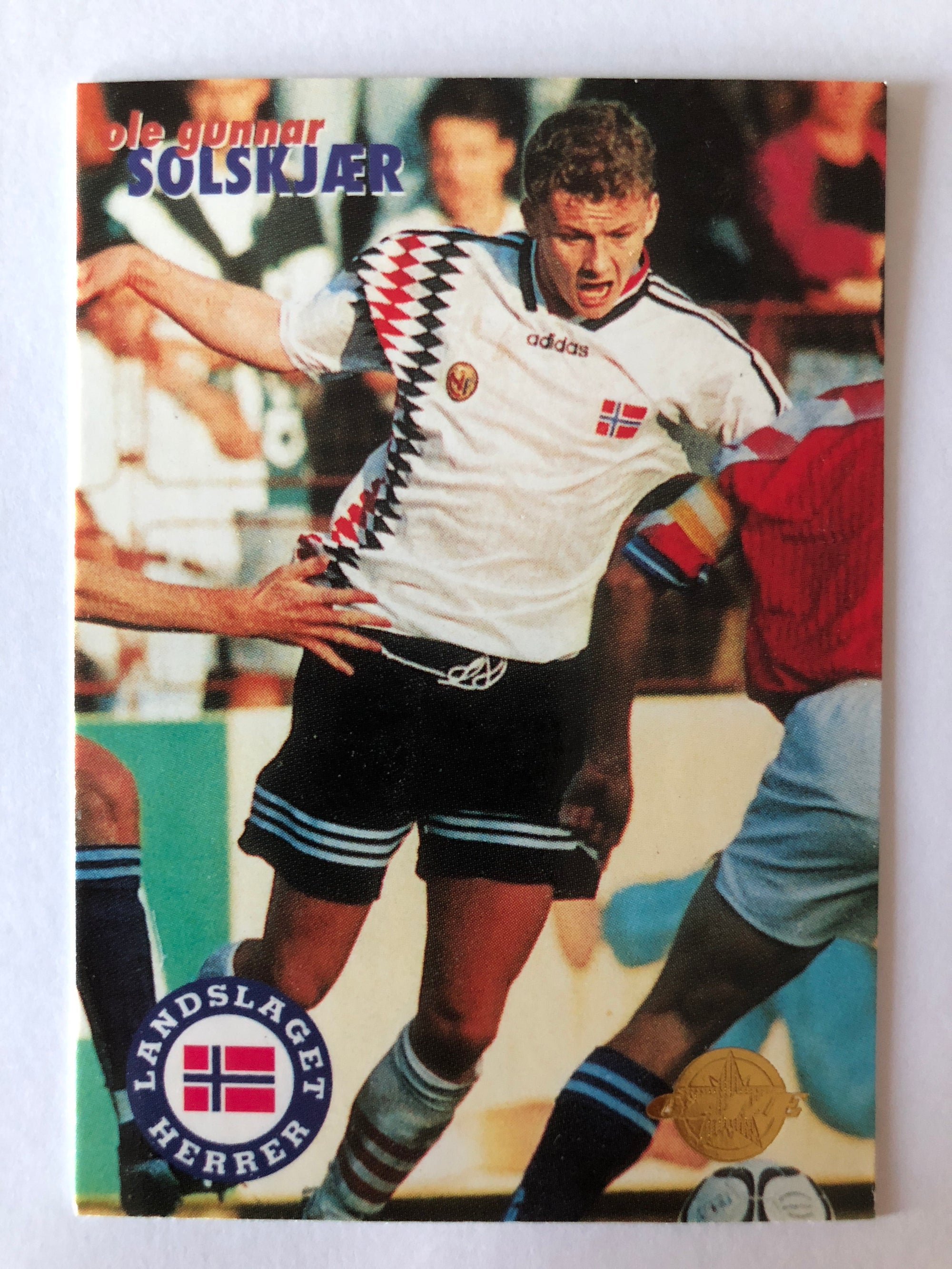 140. OLE-GUNNAR SOLSKJÆR - LANDSLAGET HERRER