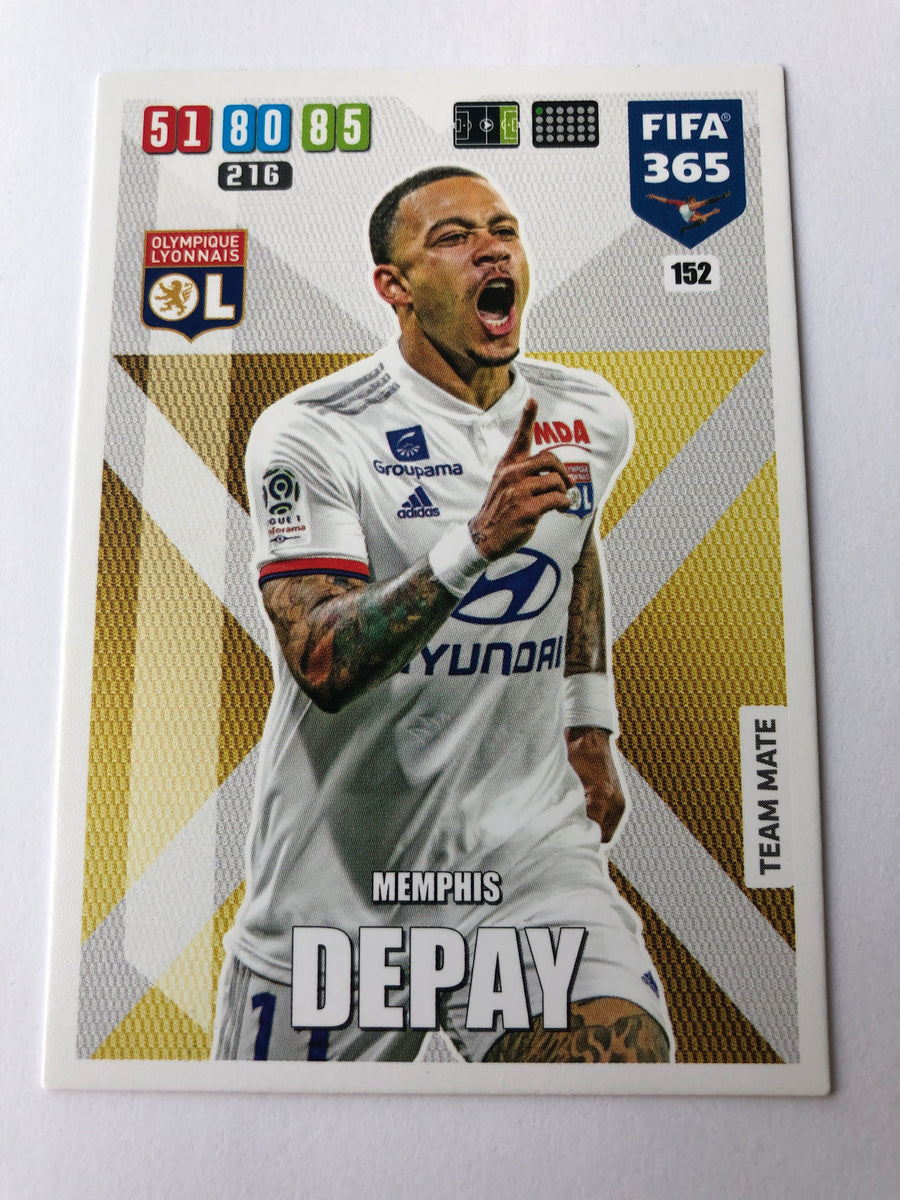 152. MEMPHIS DEPAY - OLYMPIQUE LYONNAIS - TEAM MATE