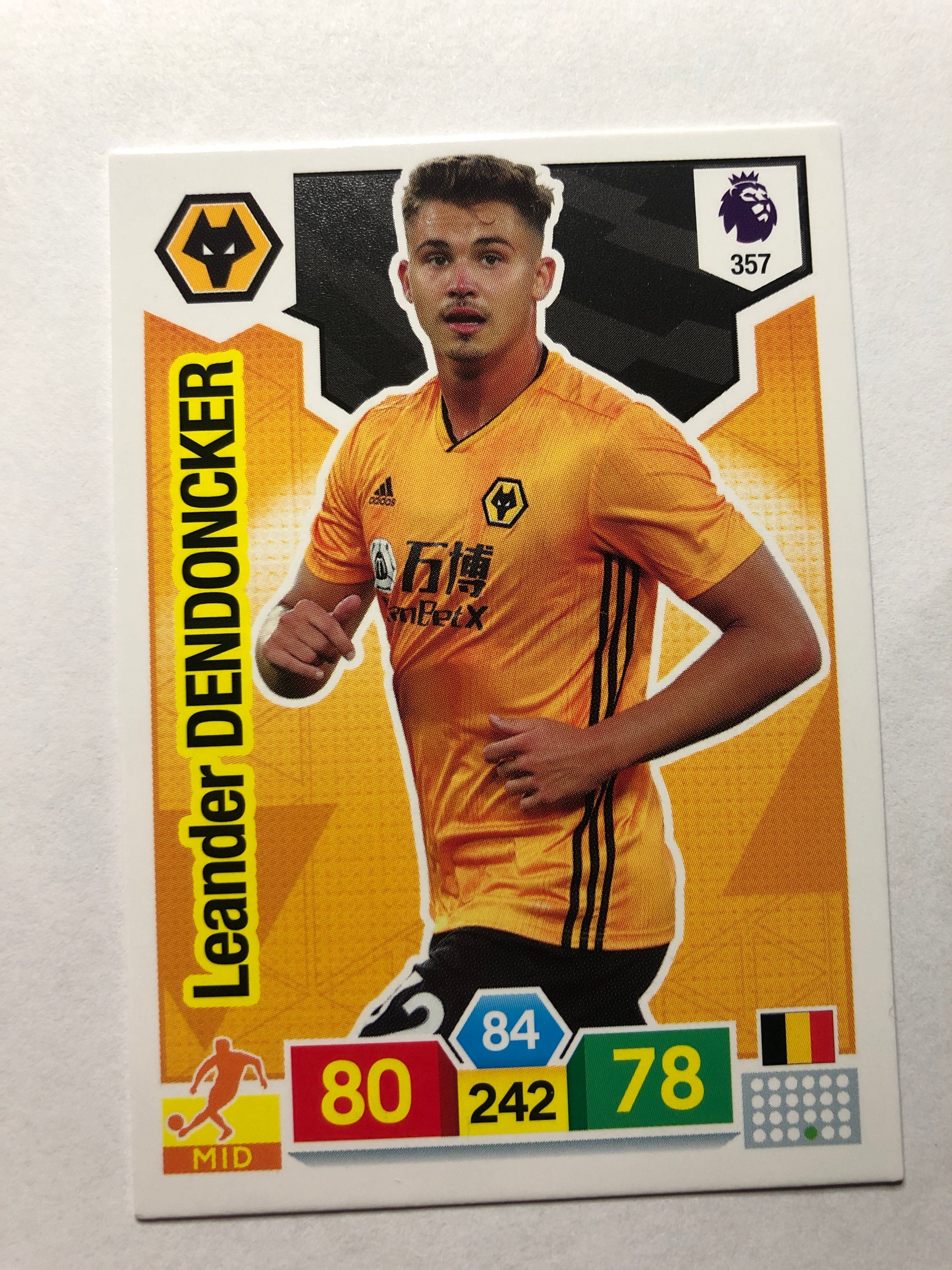 357. LEANDER DENDONCKER - WOLVERHAMPTON