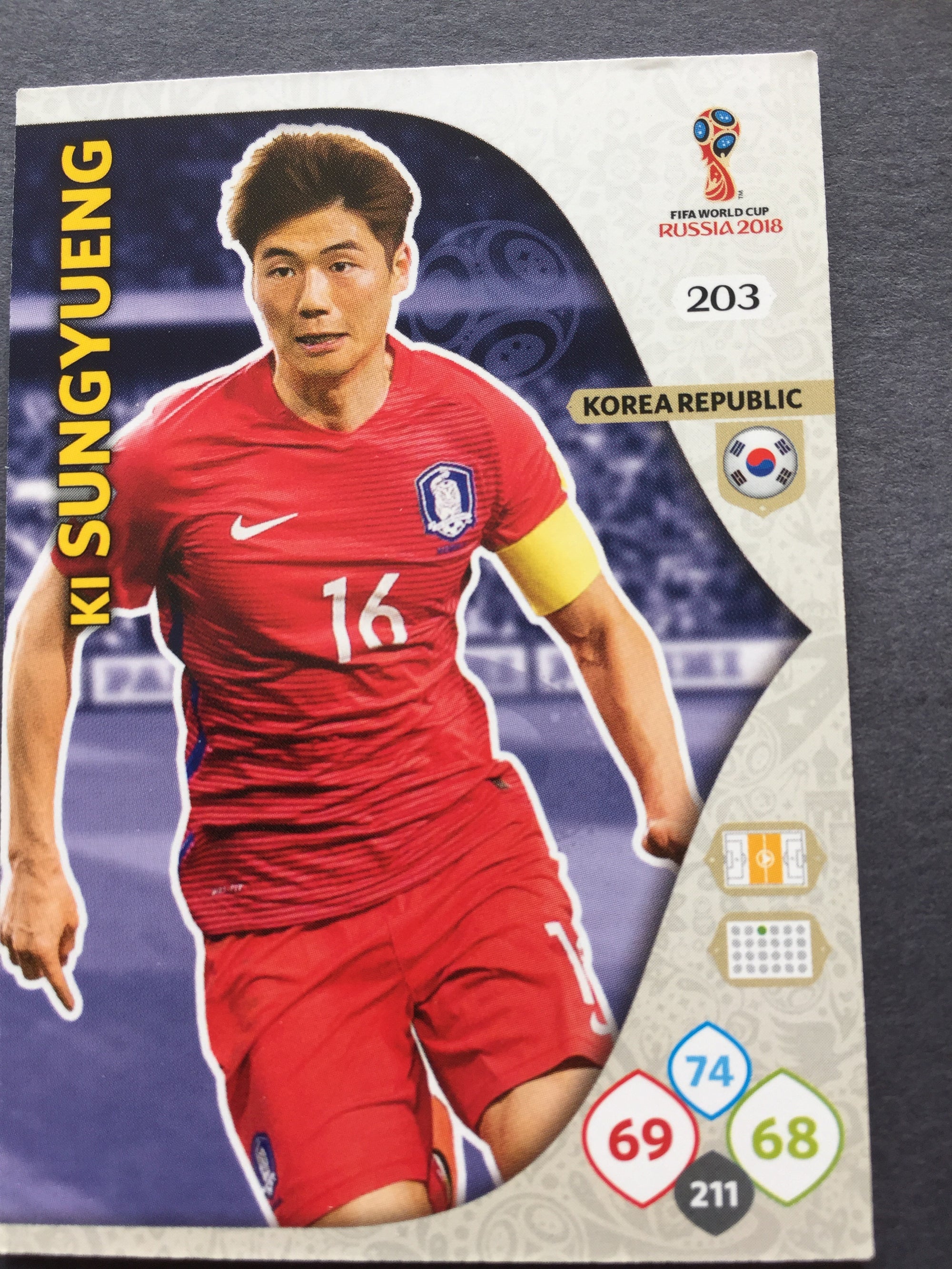 203. KI SUNGYUENG - KOREA REPUBLIC