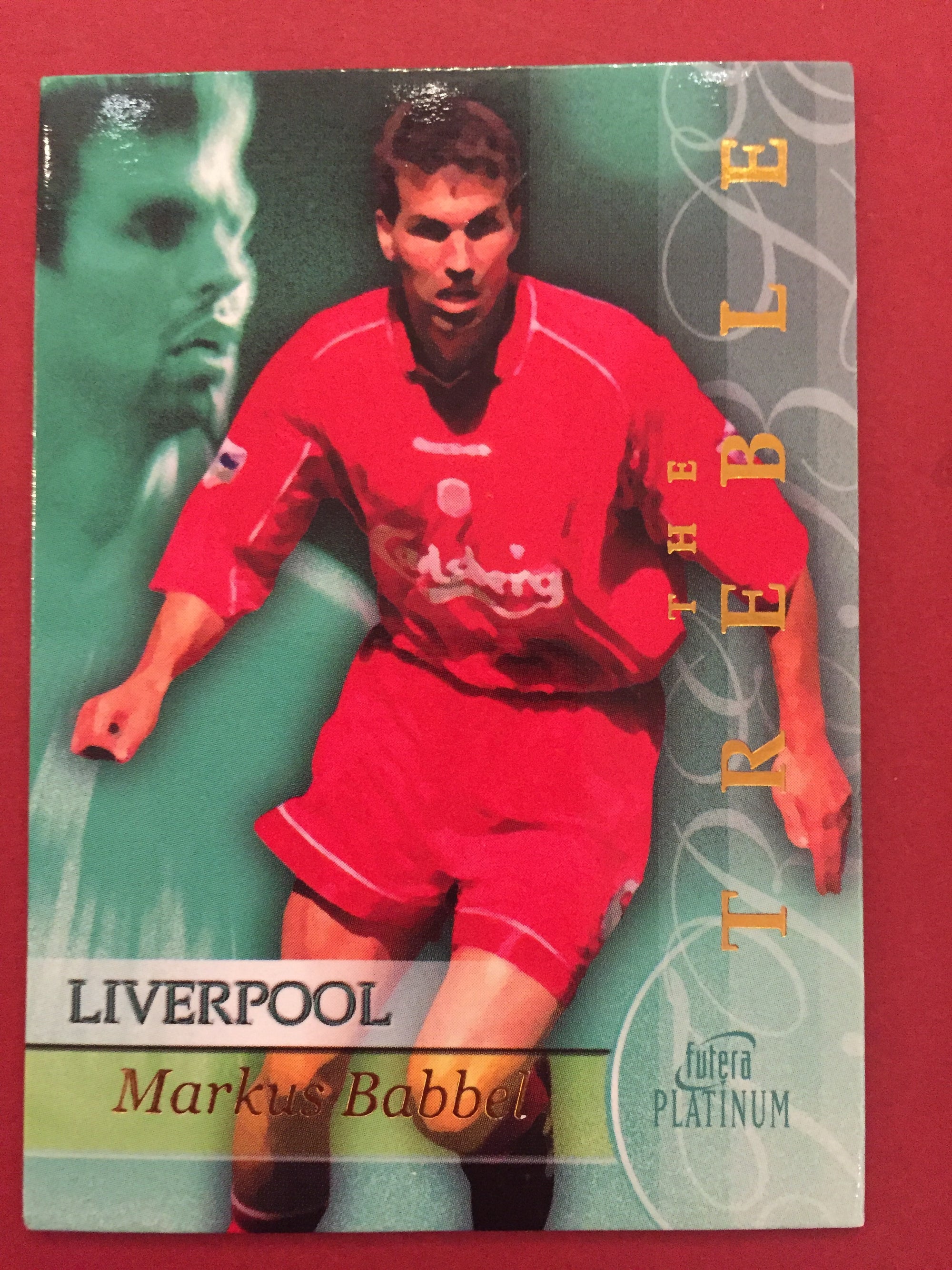 TR 01. MARKUS BABBEL - FUTERA PLATINUM  THE TREBLE 2001 #250