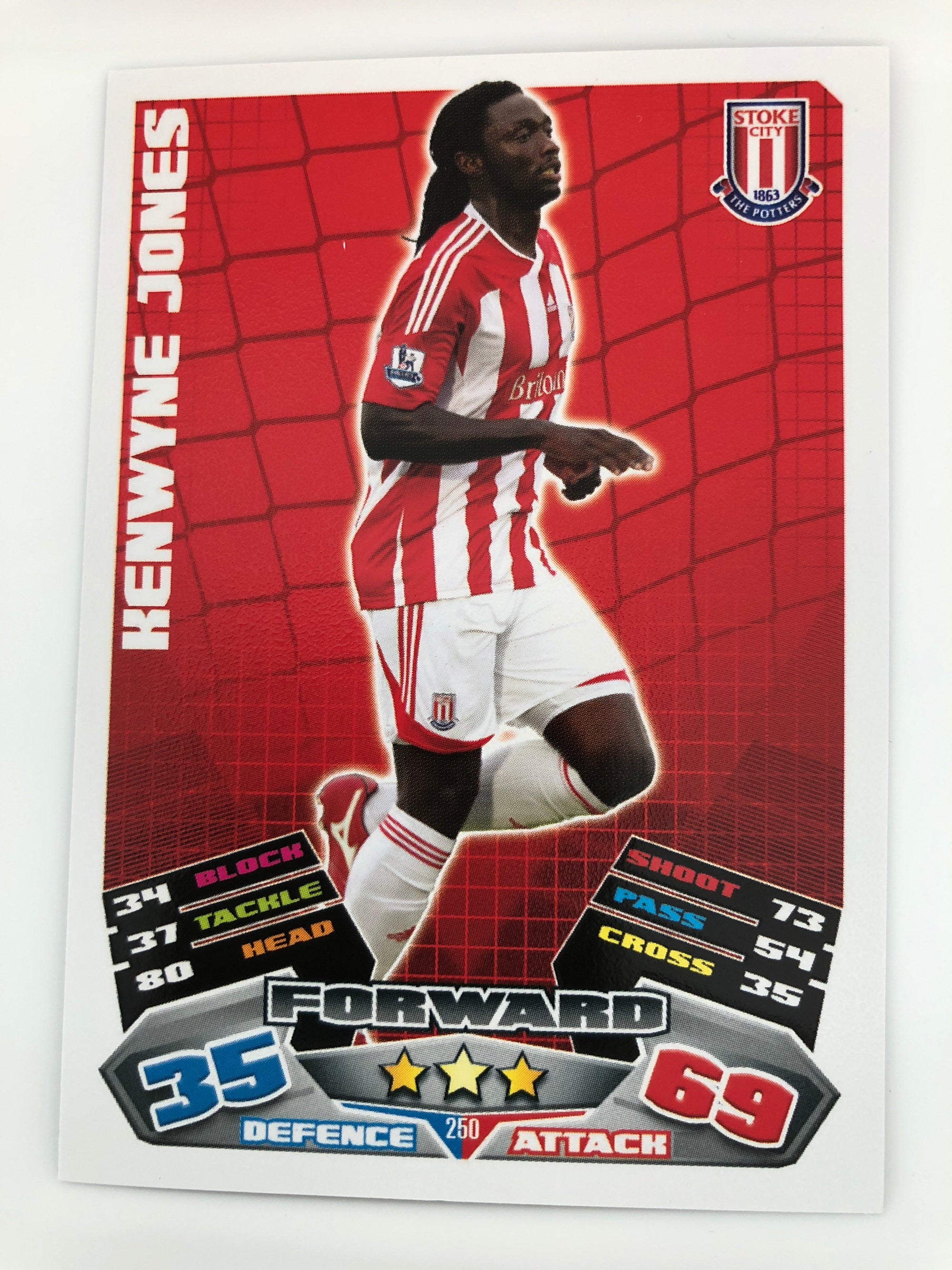 250. KENWYNE JONES - STOKE CITY
