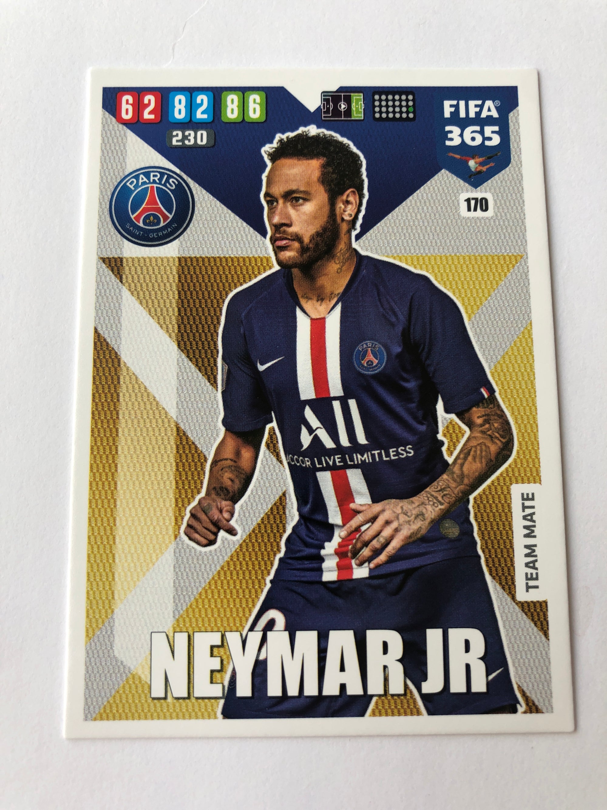 170. NEYMAR JR - PARIS SAINT-GERMAIN - TEAM MATE