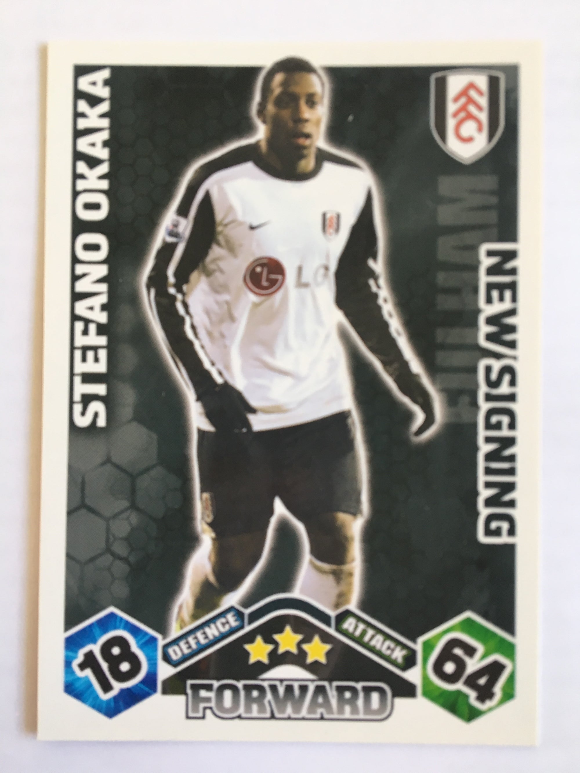 NS067. STEFANO OKAKA - FULHAM - NEW SIGNING