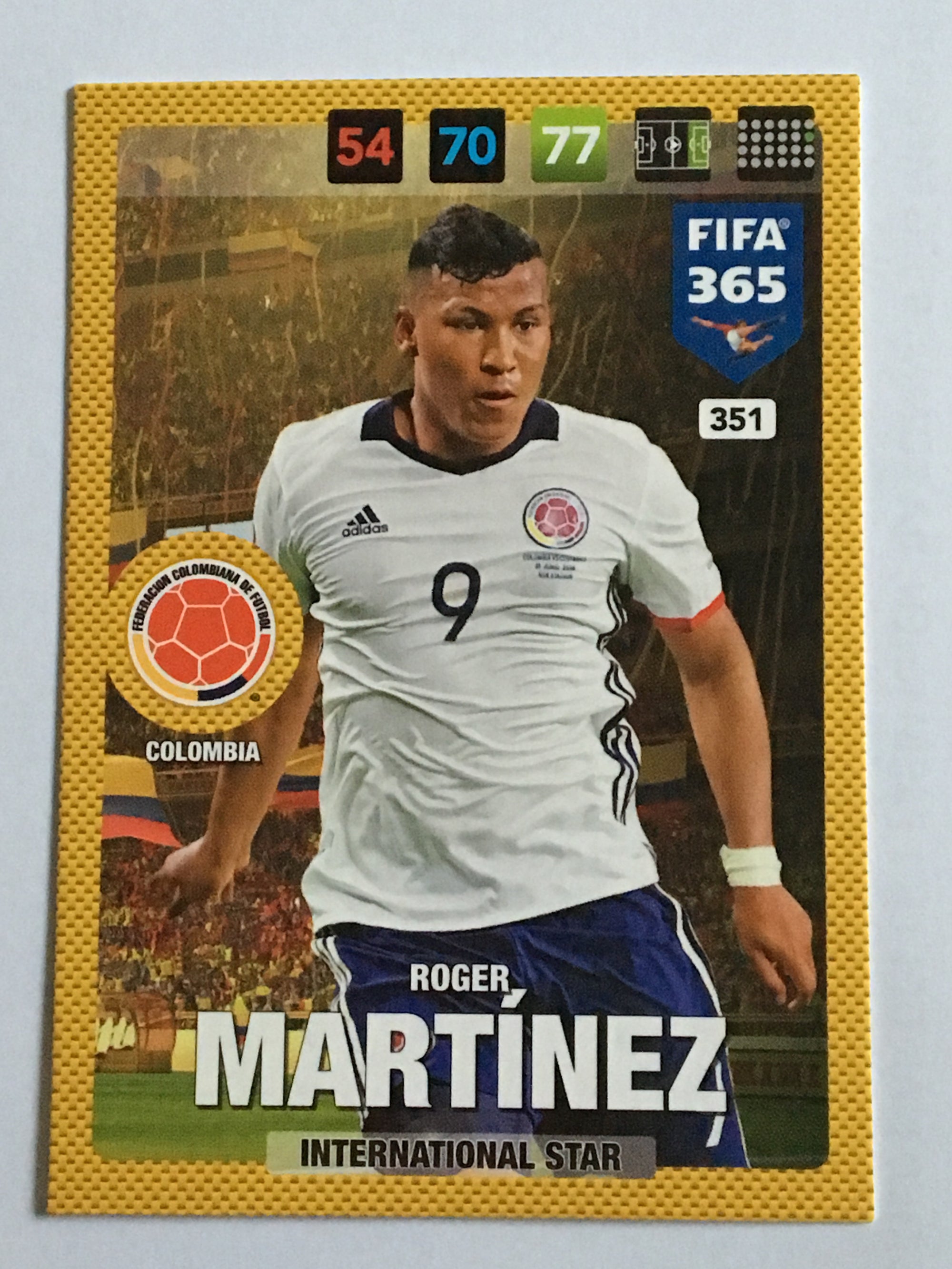 351. ROGER MARTÍNEZ - COLOMBIA - INTERNATIONAL STAR