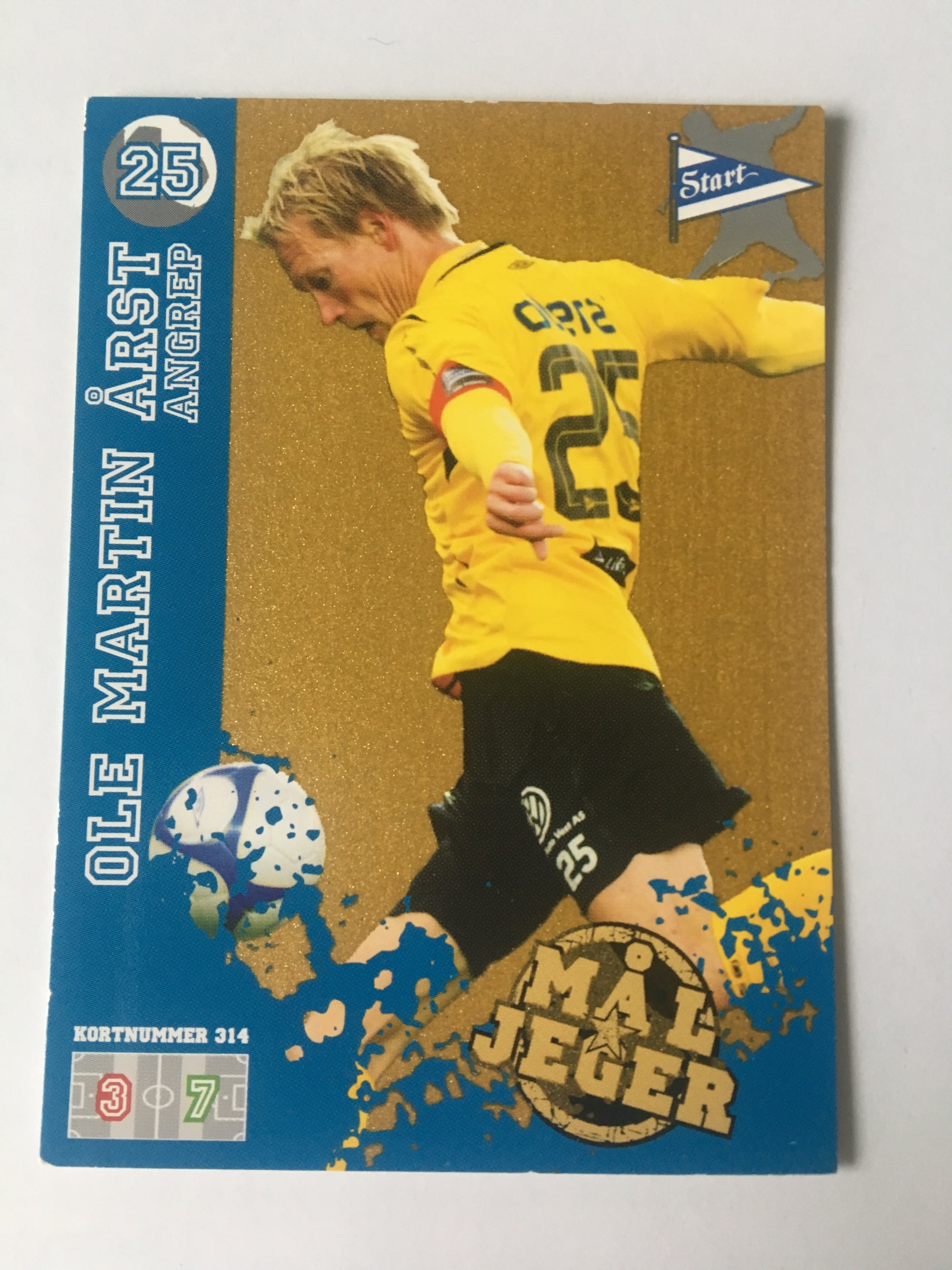 START - MÅLJEGER - OLE MARTIN ÅRST