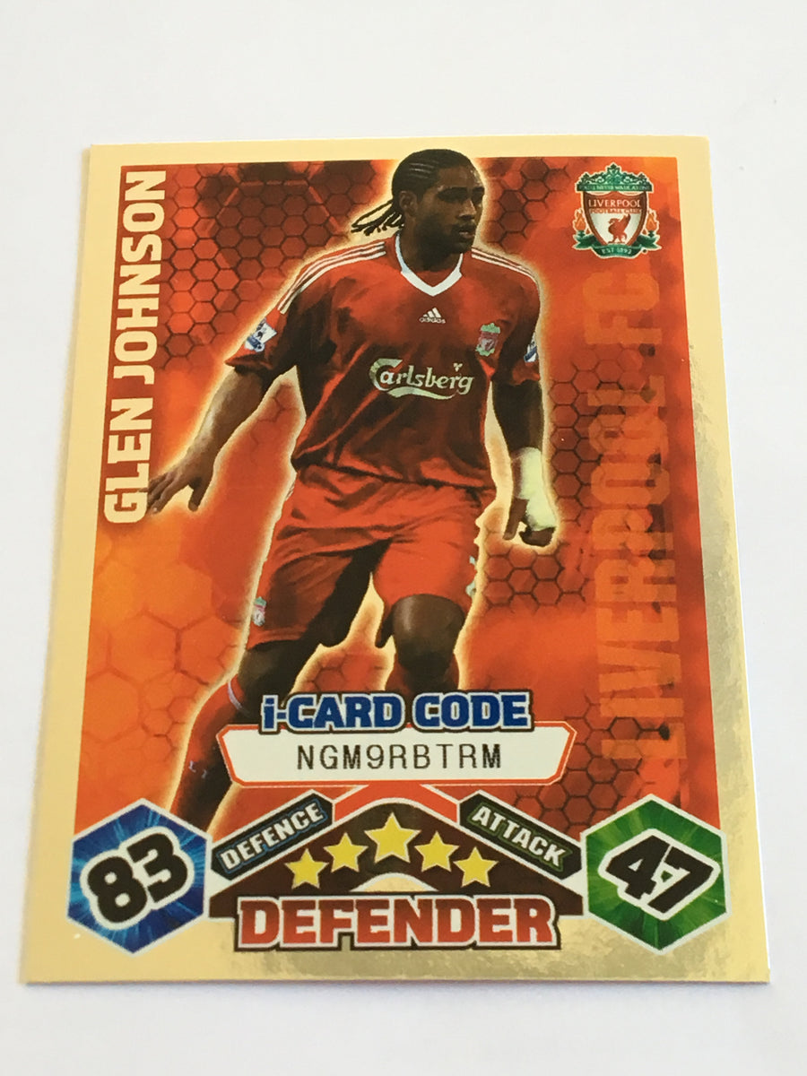 IC077. GLEN JOHNSON - LIVERPOOL FC - iCARD