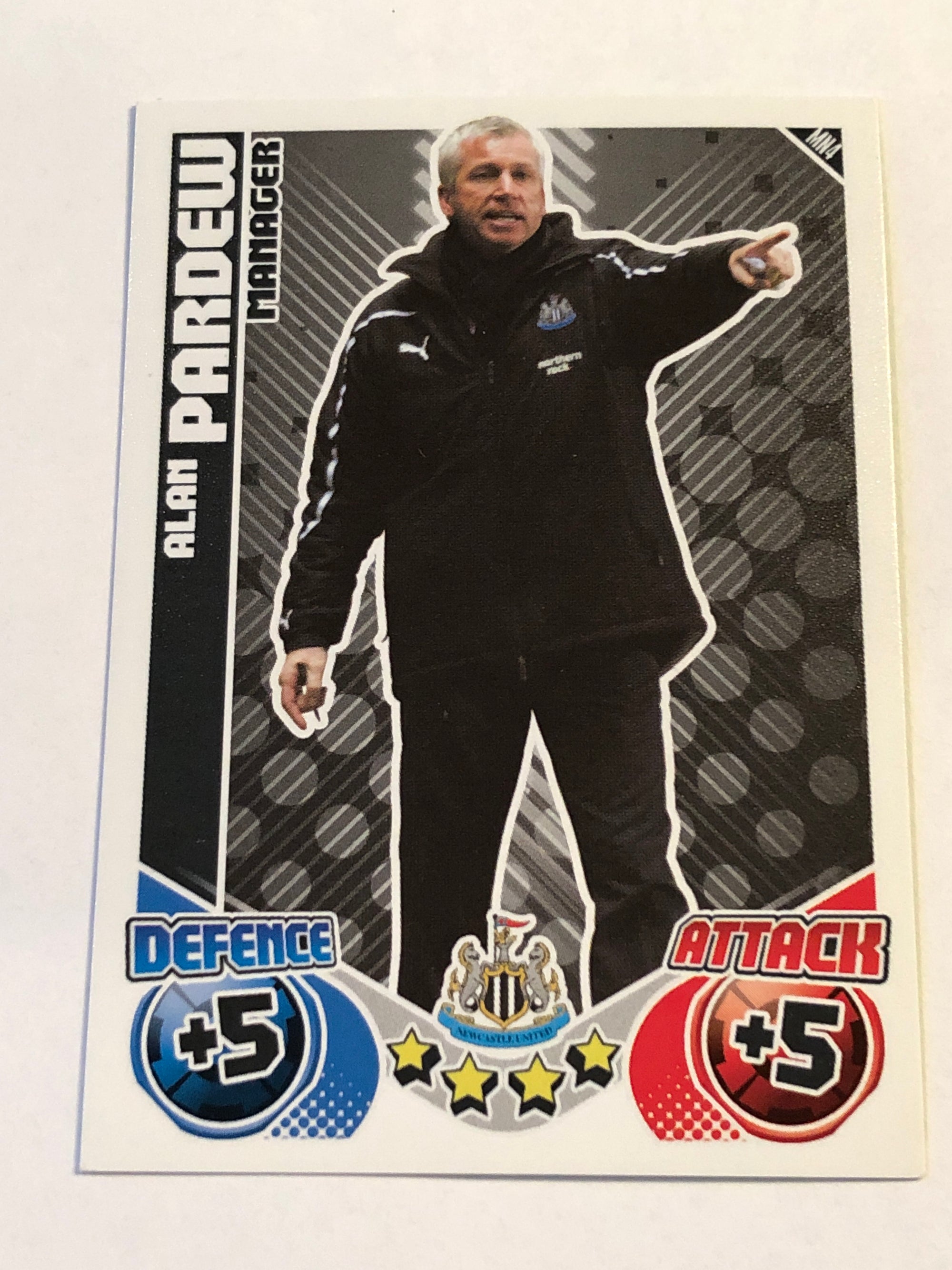 MN4. ALAN PARDEW - NEWCASTLE UNITED