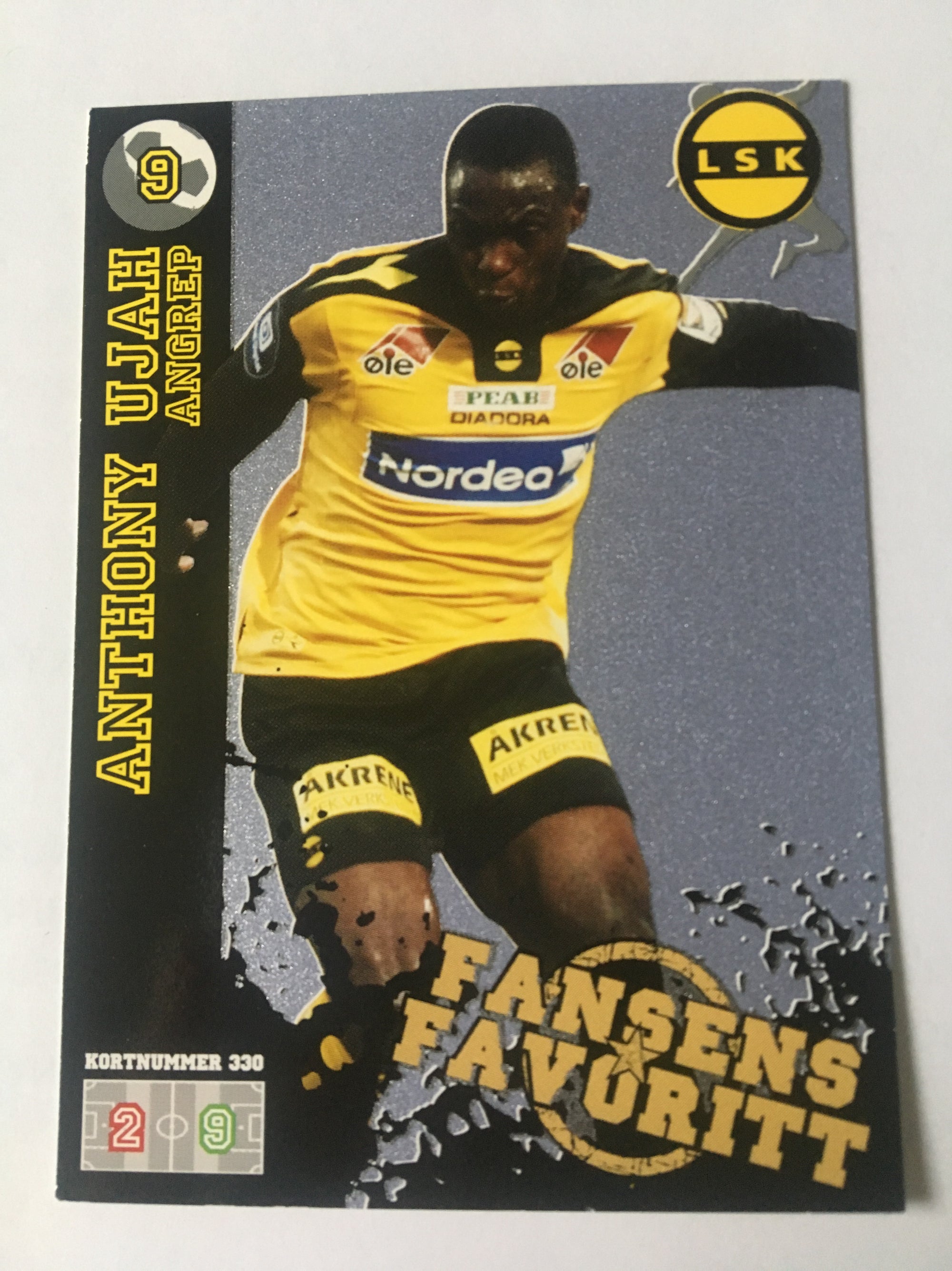 LILLESTRØM - FANSENS FAVORITT - ANTHONY UJAH