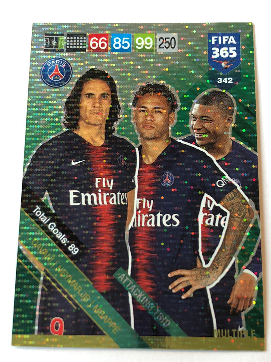 342. CAVANI | NEYMAR JR | MBAPPE - PARIS SAINT-GERMAIN - ATTACKING TRIO