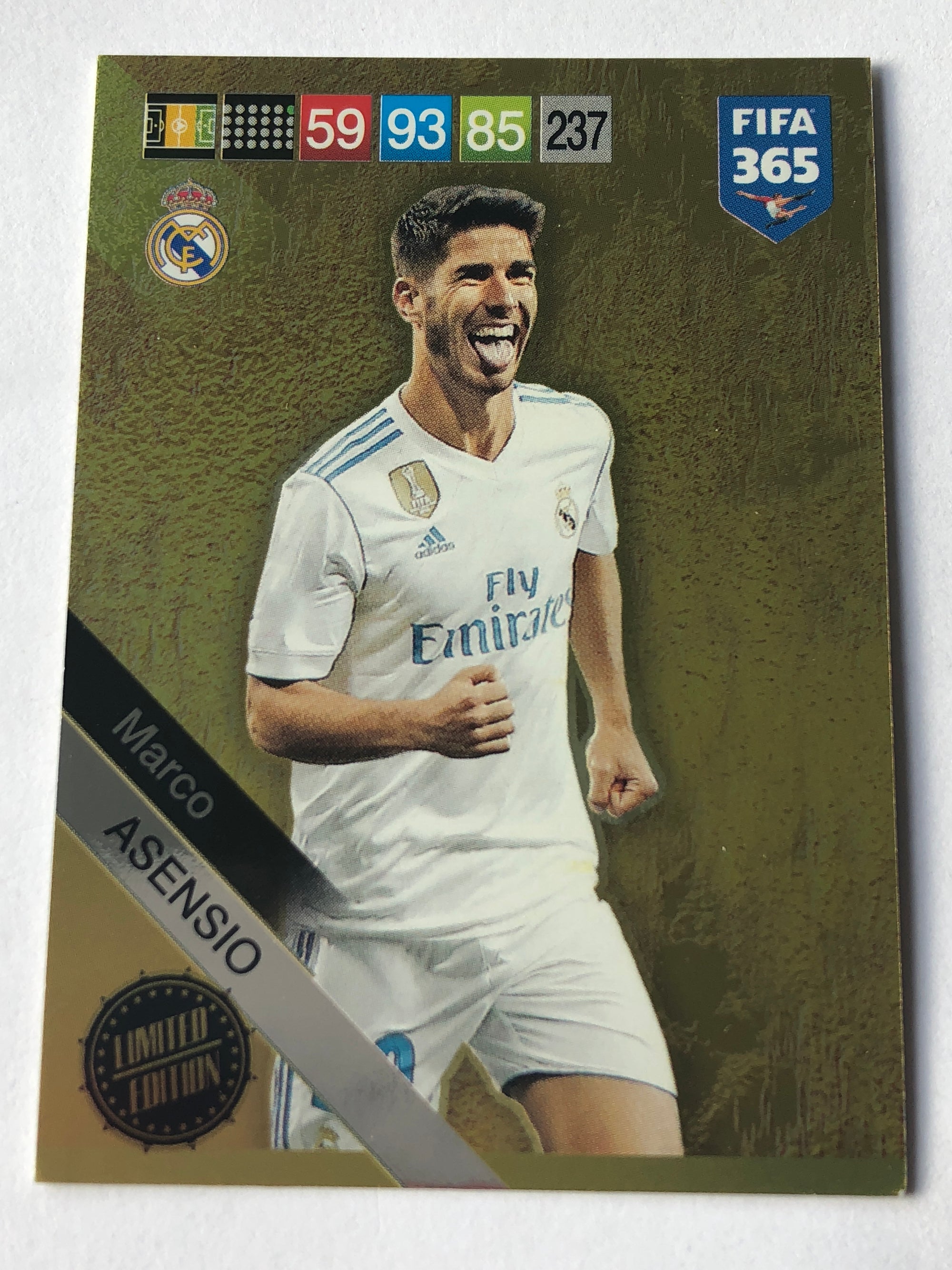 MARCO ASENSIO - REAL MADRID - LIMITED EDITION
