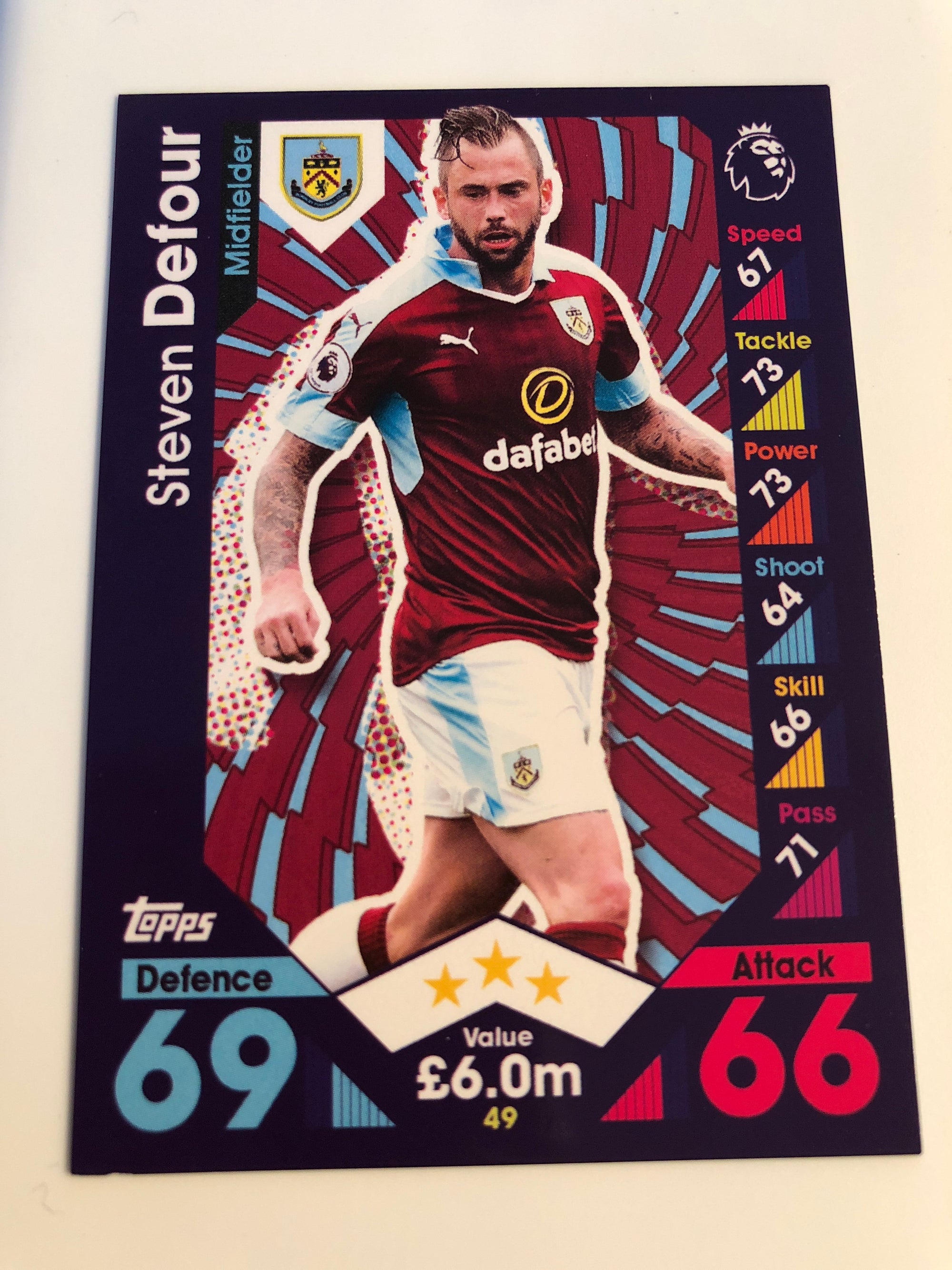 049. STEVEN DEFOUR - BURNLEY