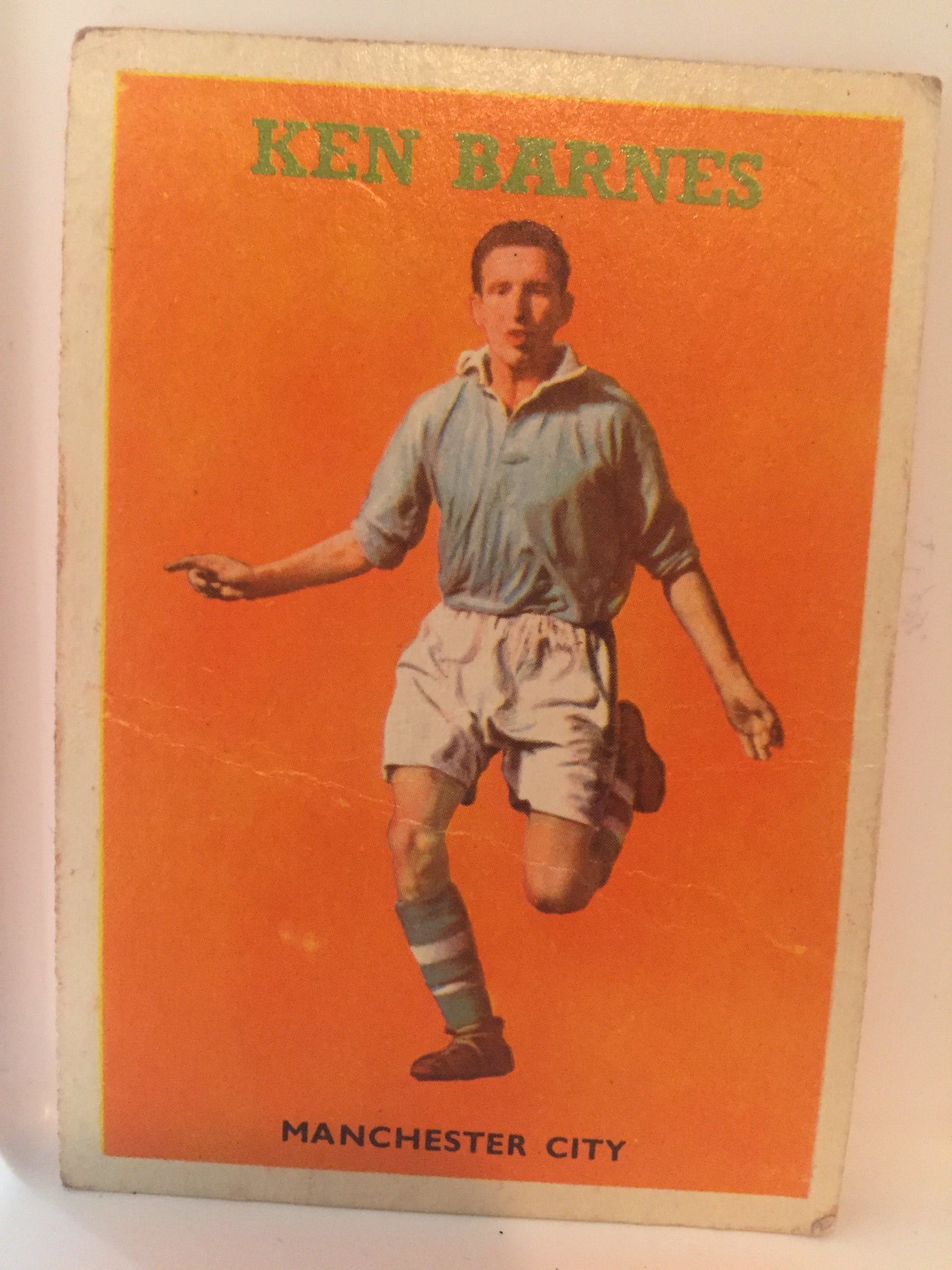 029. KEN BARNES - MANCHESTER CITY