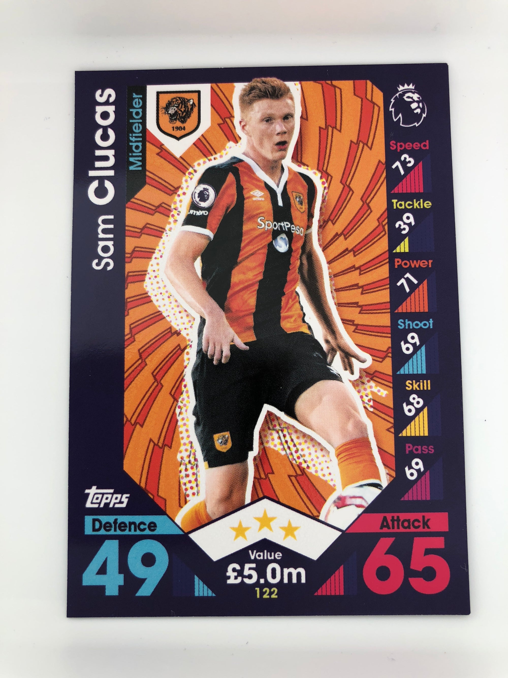 122. SAM CLUCAS - HULL CITY