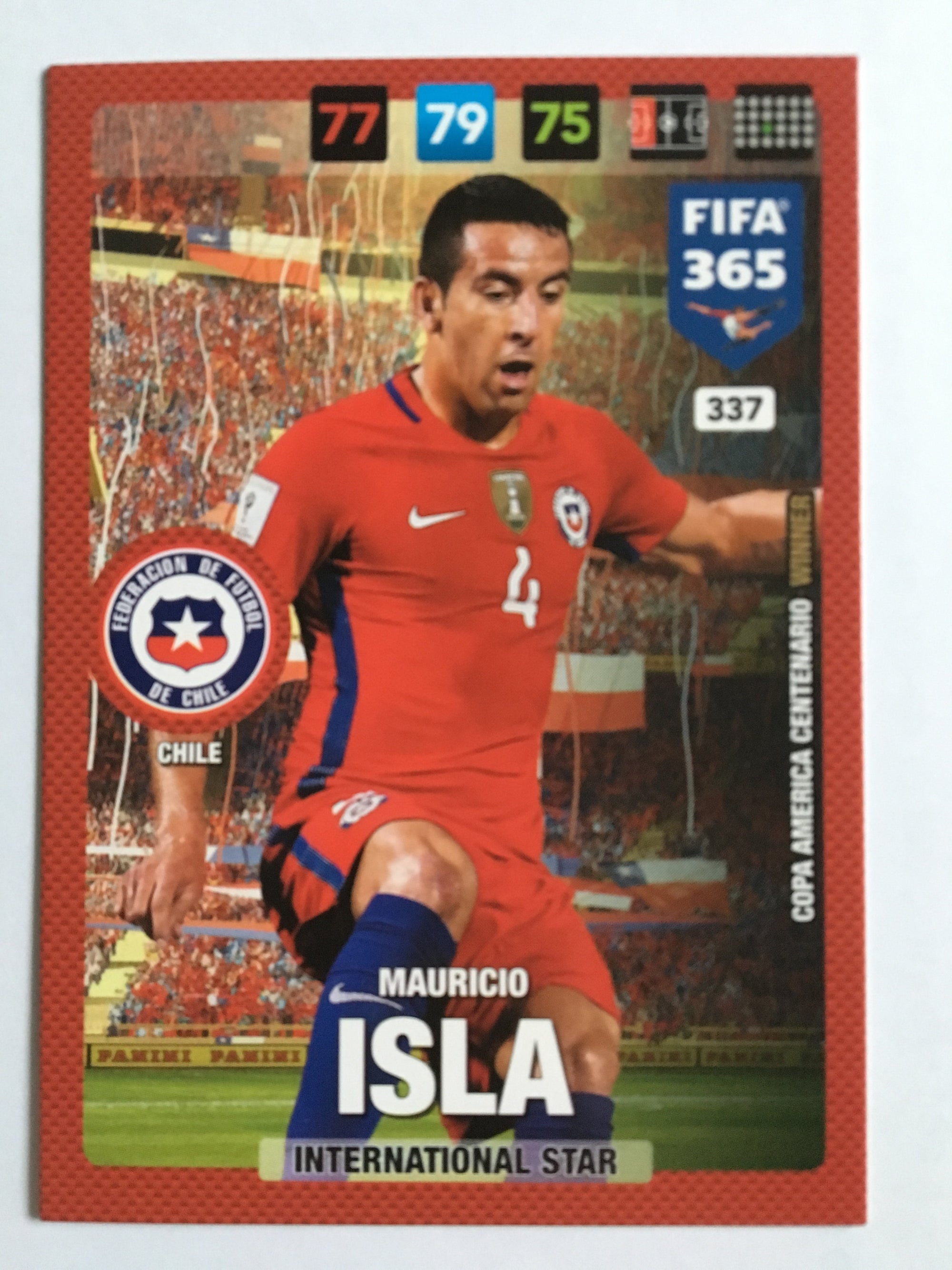 337. MAURICIO ISLA - CHILE - INTERNATIONAL STAR