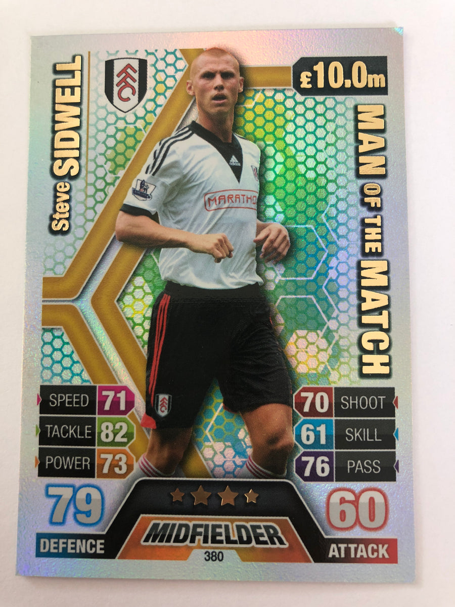380. STEVE SIDWELL - FULHAM - MAN OF THE MATCH