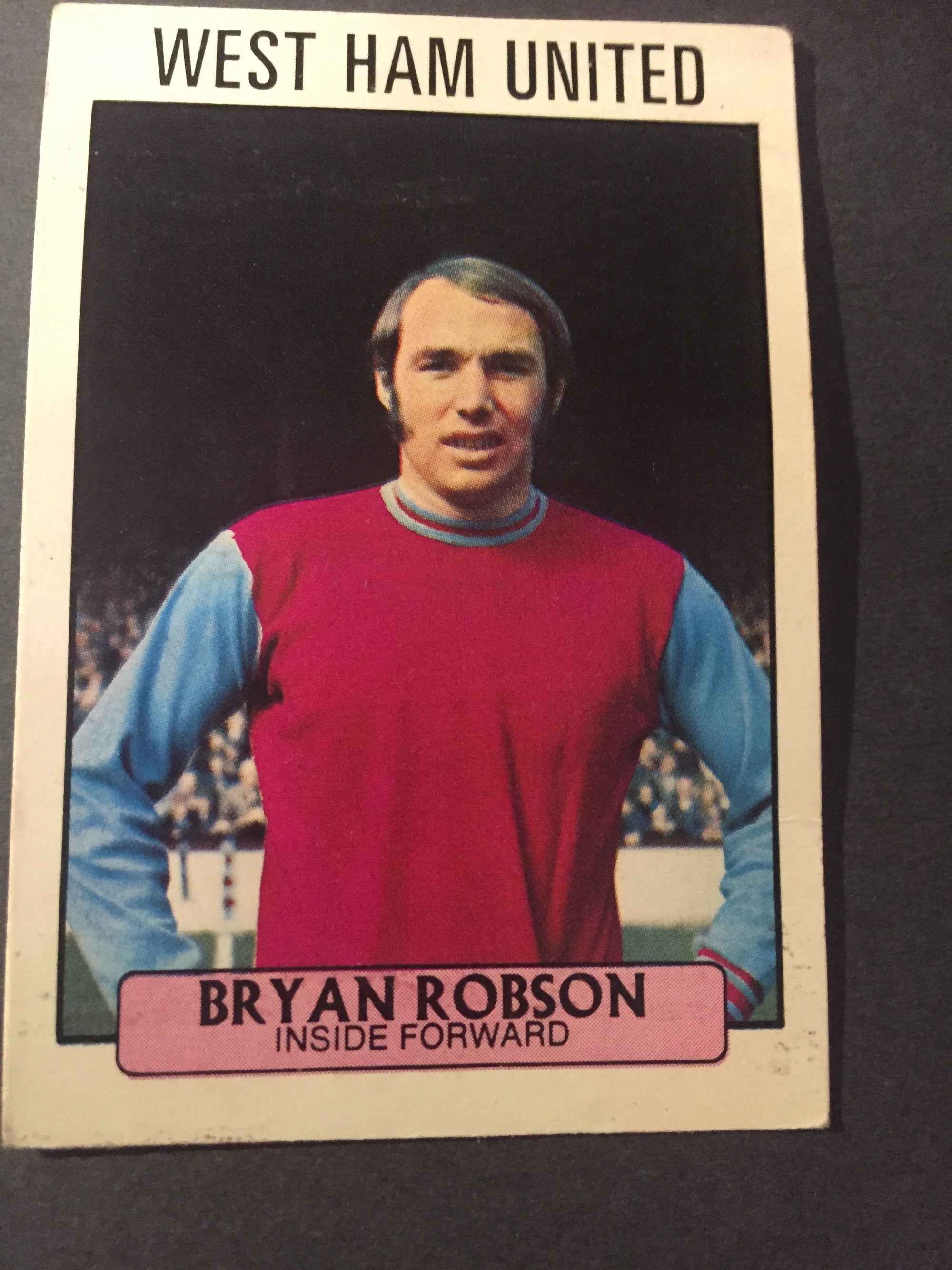 084. BRYAN ROBSON- WEST HAM UNITED