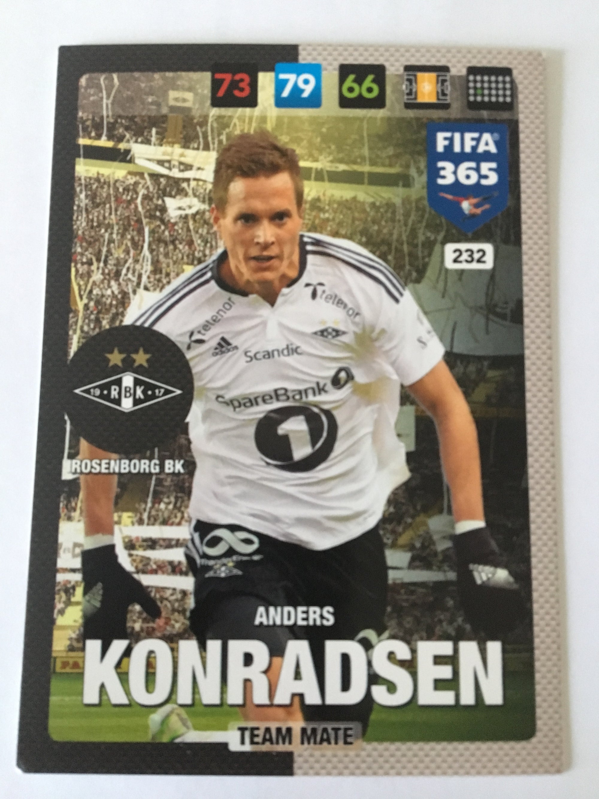 232. ANDERS KONRADSEN - ROSENBORG BK - TEAM MATE
