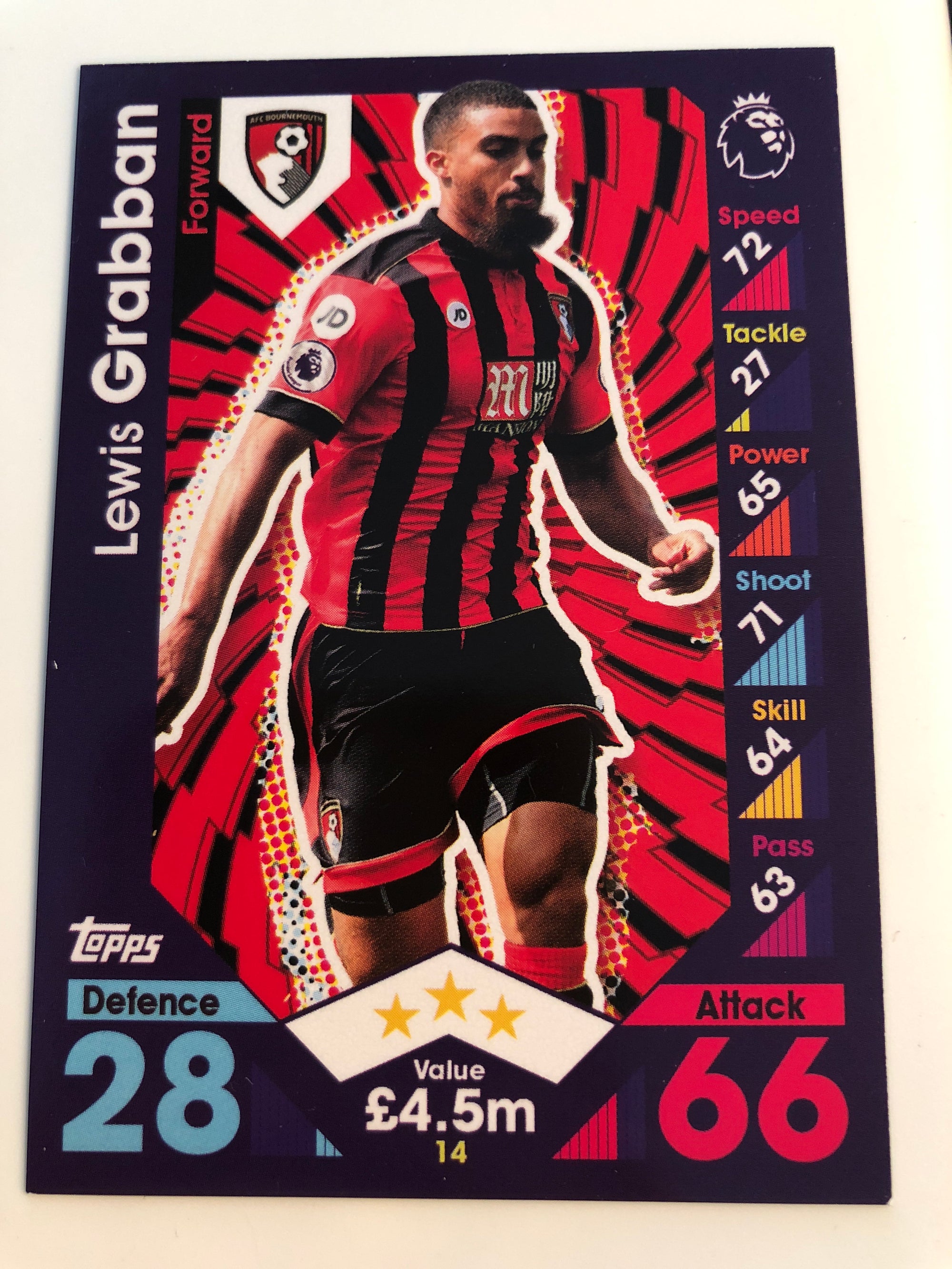 014. LEWIS GRABBAN - AFC BOURNEMOUTH