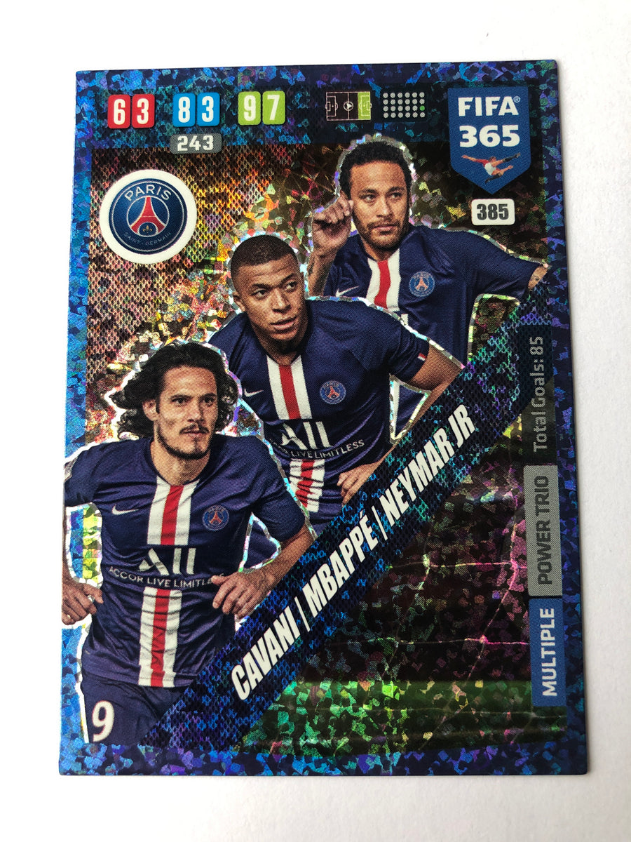 385. CAVANI / MBAPPE / NEYMAR JR - PARIS SAINT-GERMAIN - MULTIPLE POWER TRIO