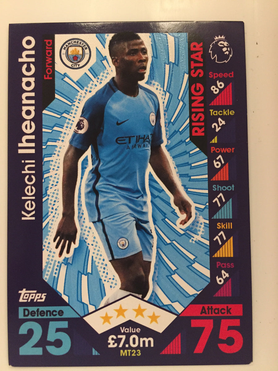 MT 23. KELECHI IHEANACHO - MANCHESTER CITY - RISING STAR