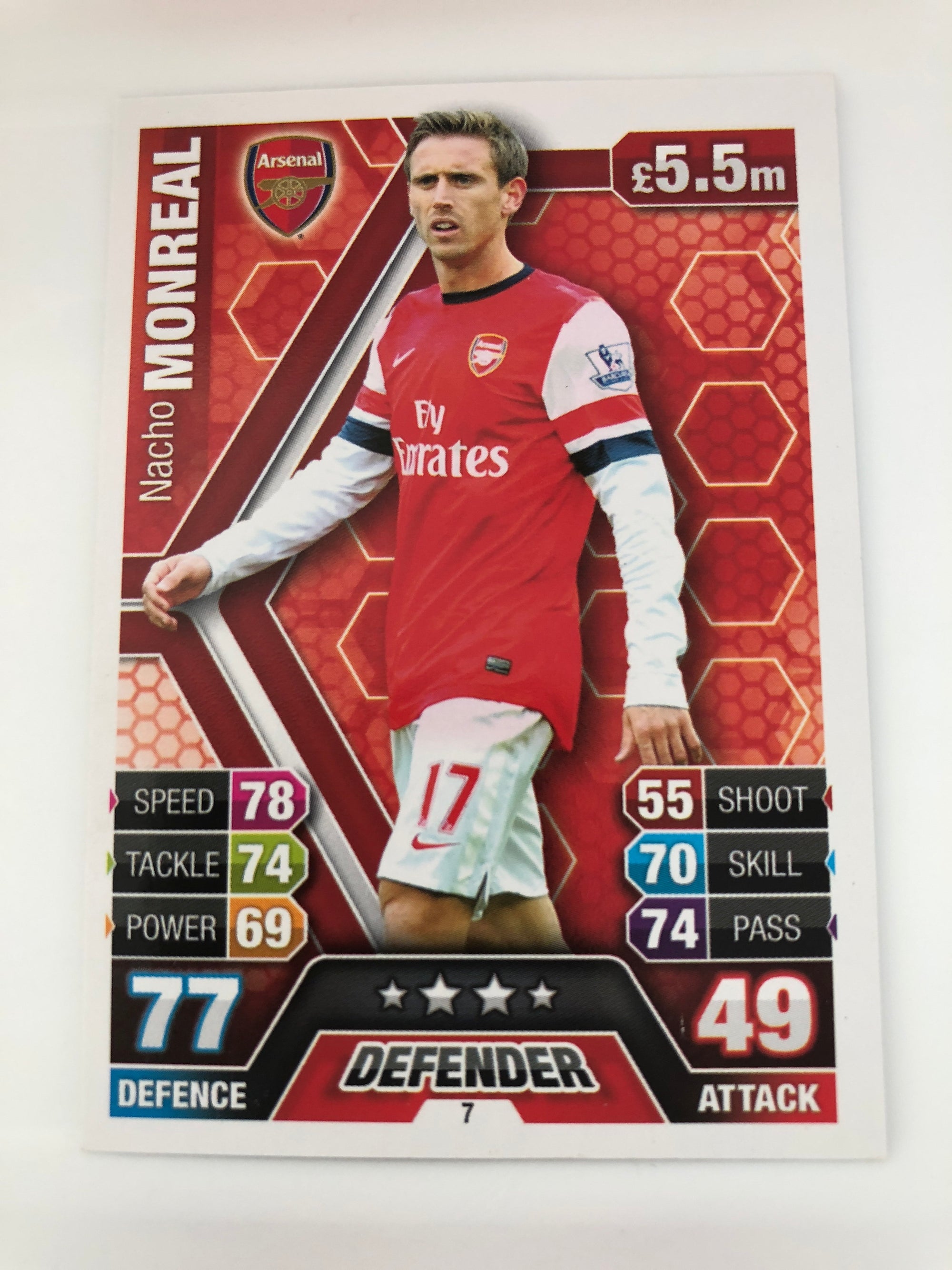 007. NACHO MONREAL - ARSENAL