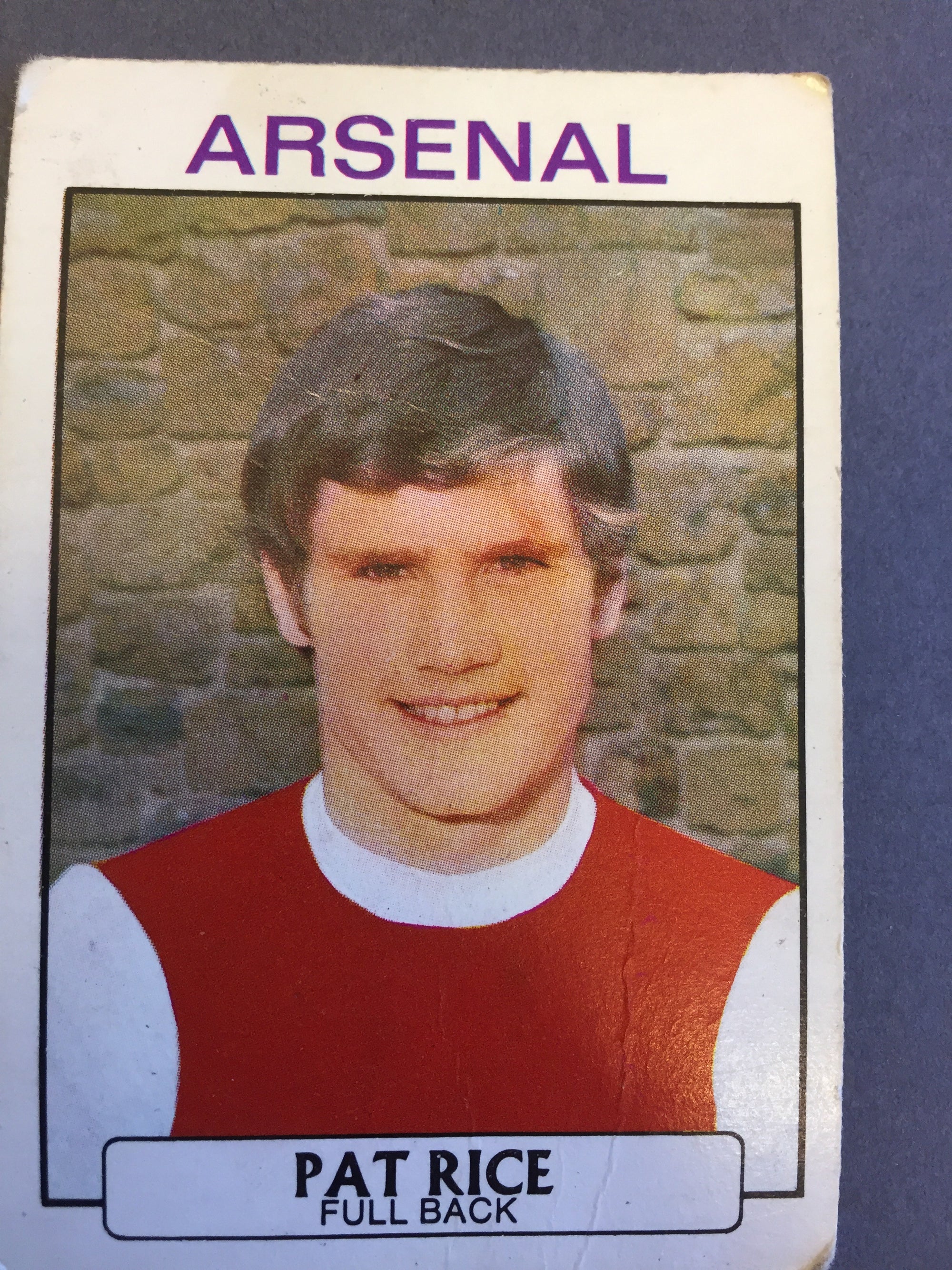 048. Pat Rice - Arsenal