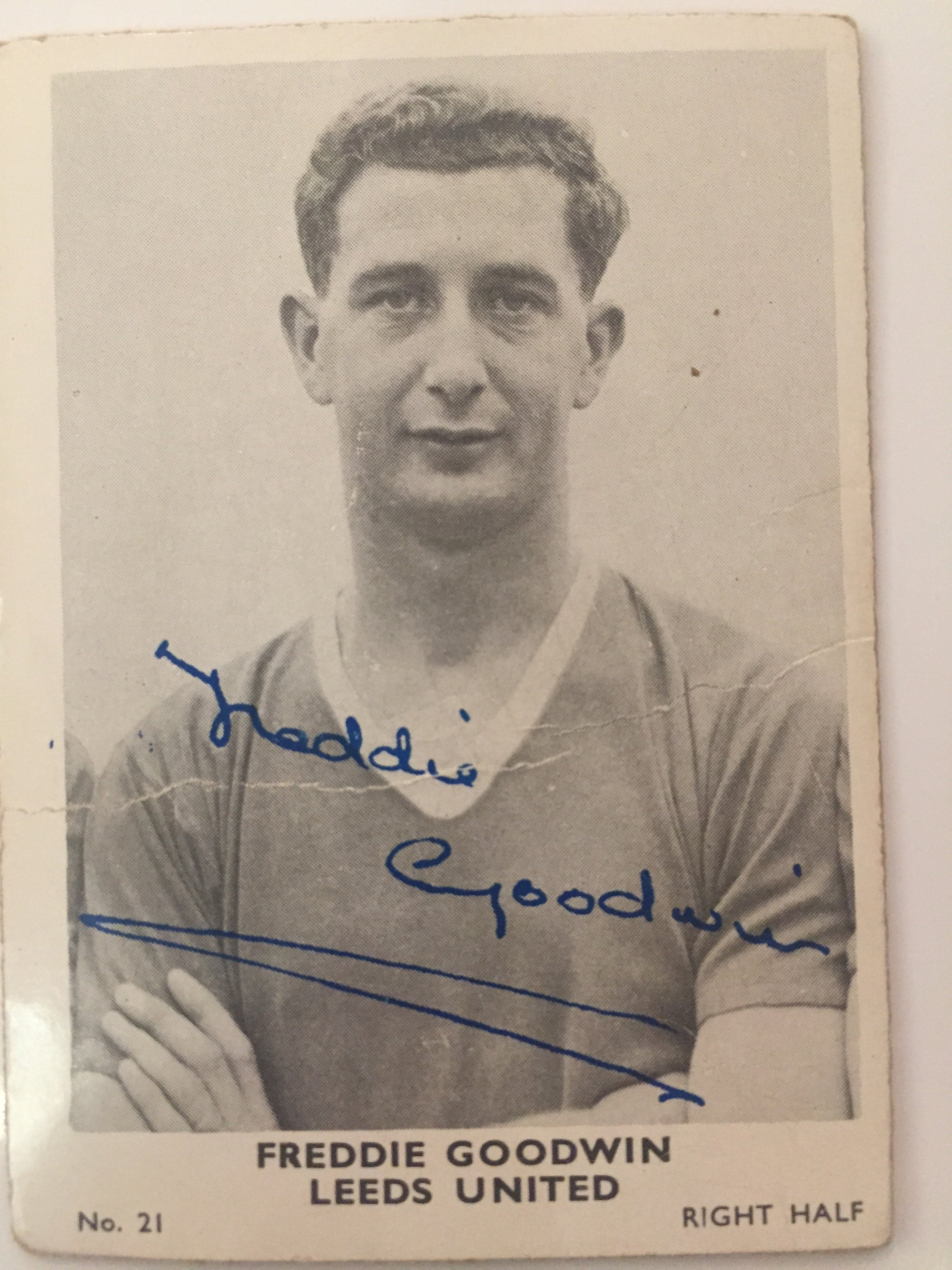 021. FREDDIE GOODWIN - LEEDS UNITED