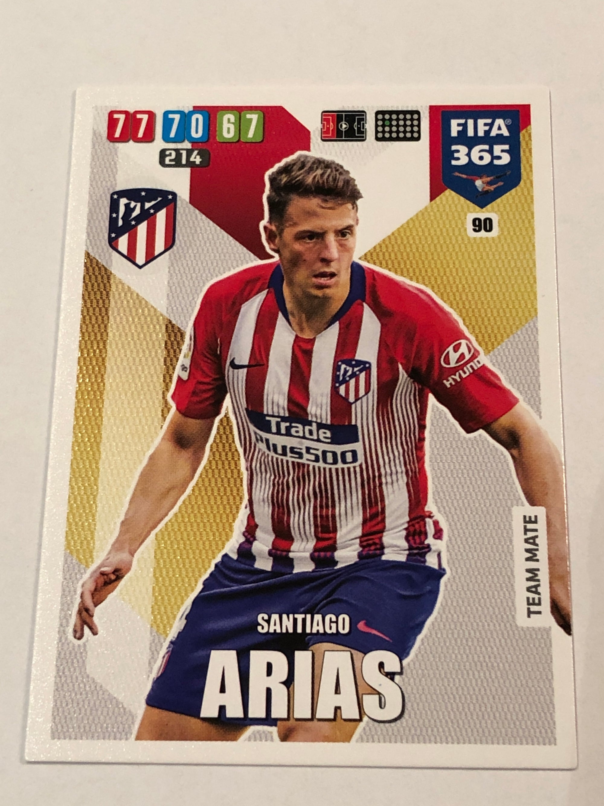 090. SANTIAGO ARIAS - ATLETICO DE MADRID - TEAM MATE