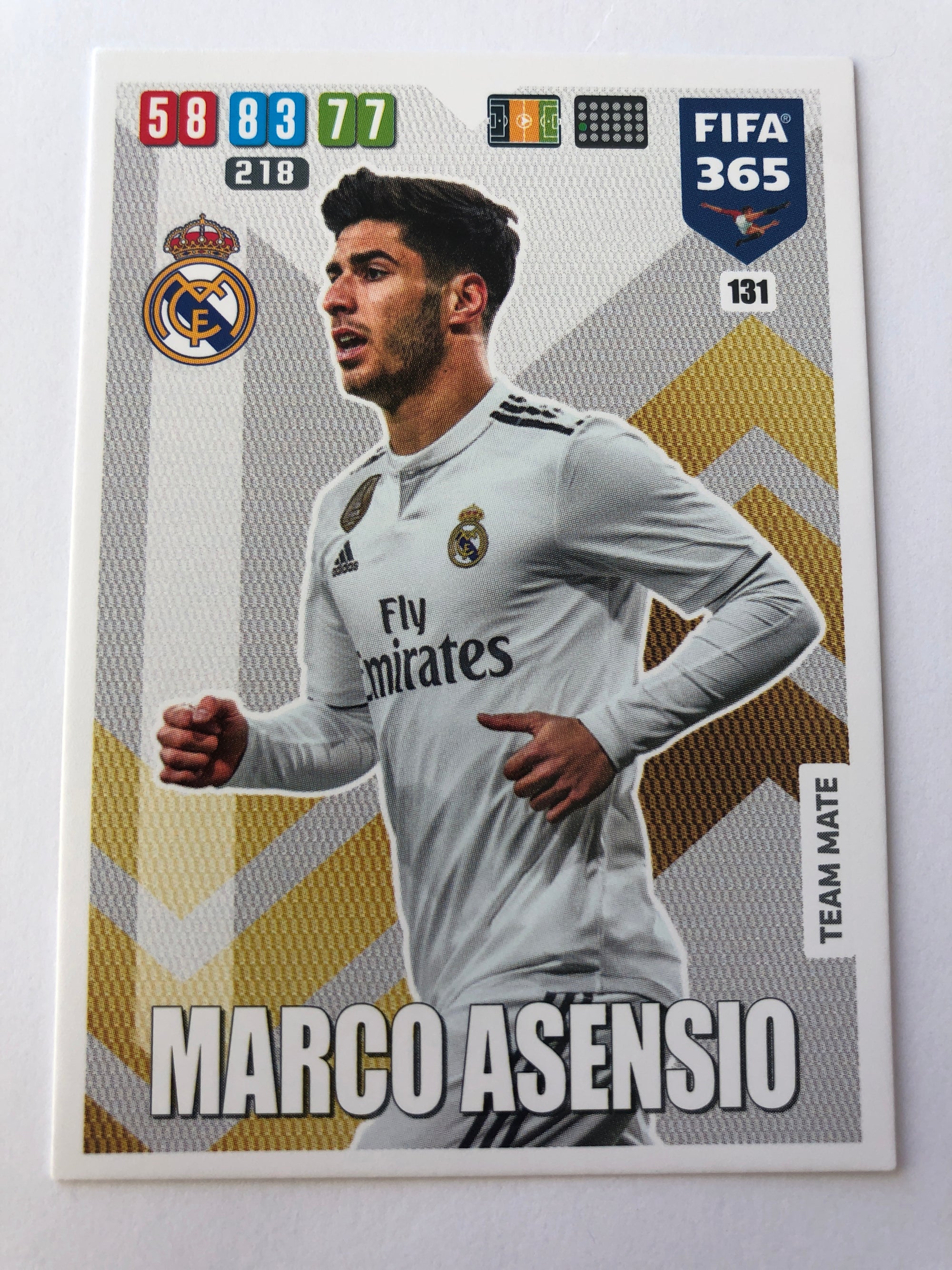 131. MARCO ASENSIO - REAL MADRID - TEAM MATE