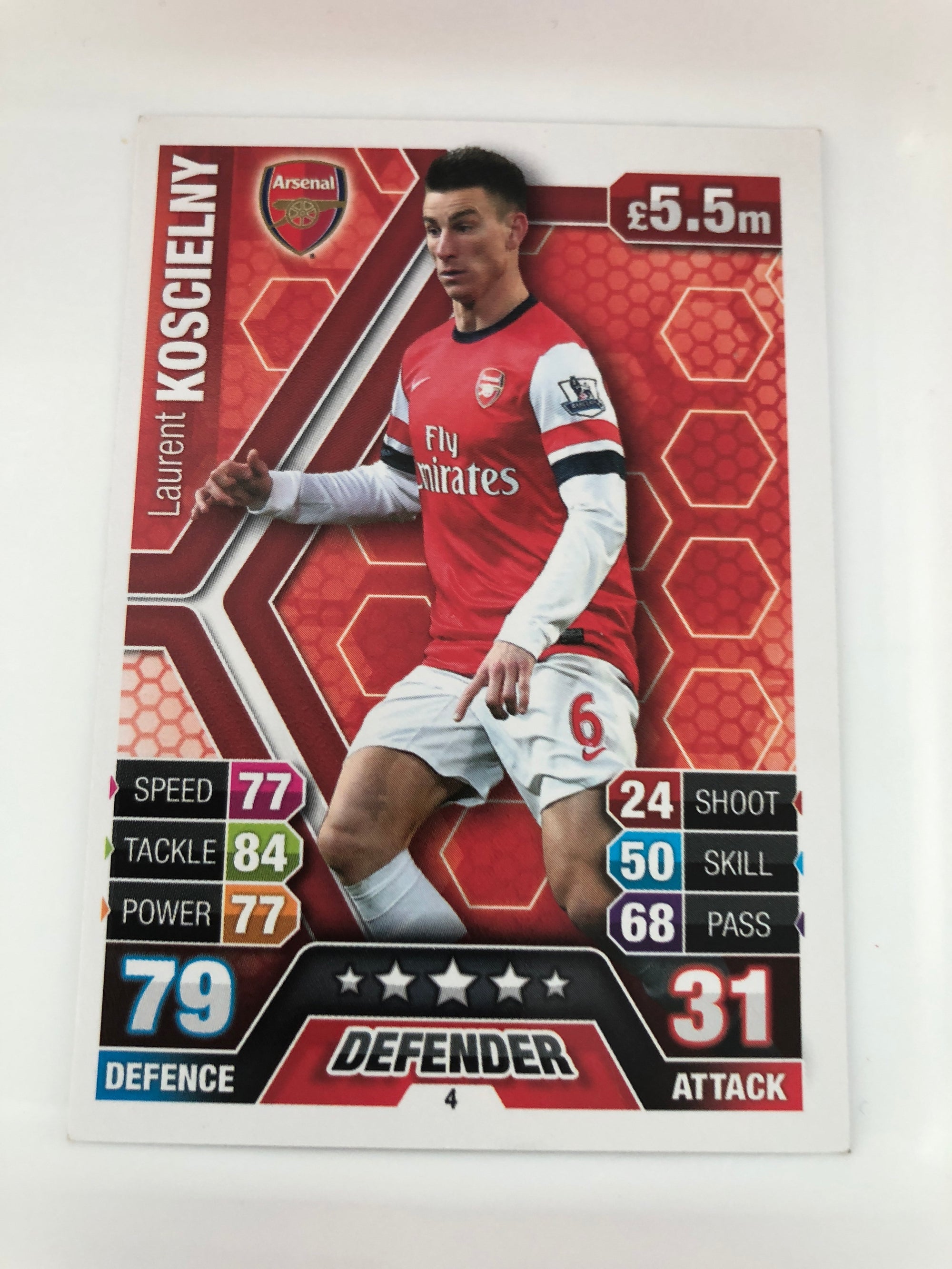 004. LAURENT KOSCIELNY - ARSENAL