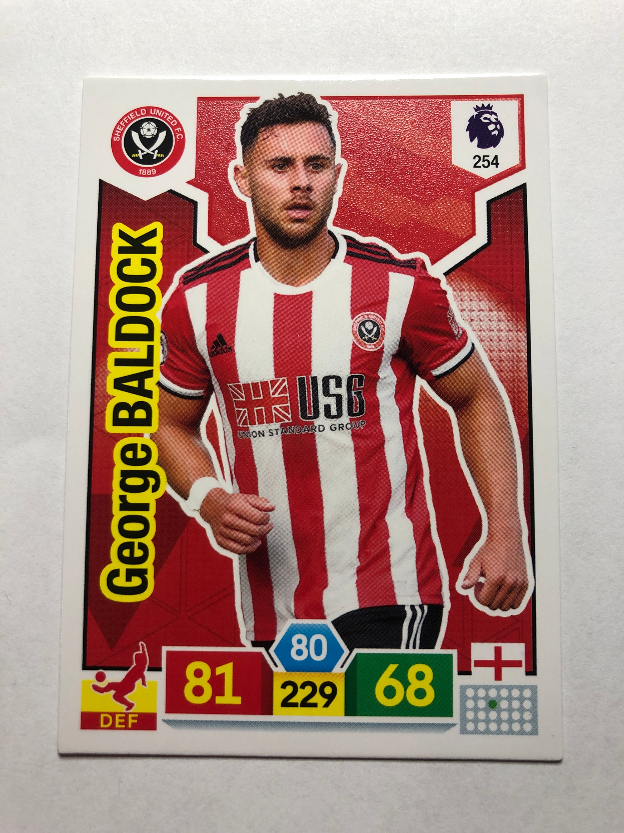 254. GEORGE BALDOCK - SHEFFIELD UNITED
